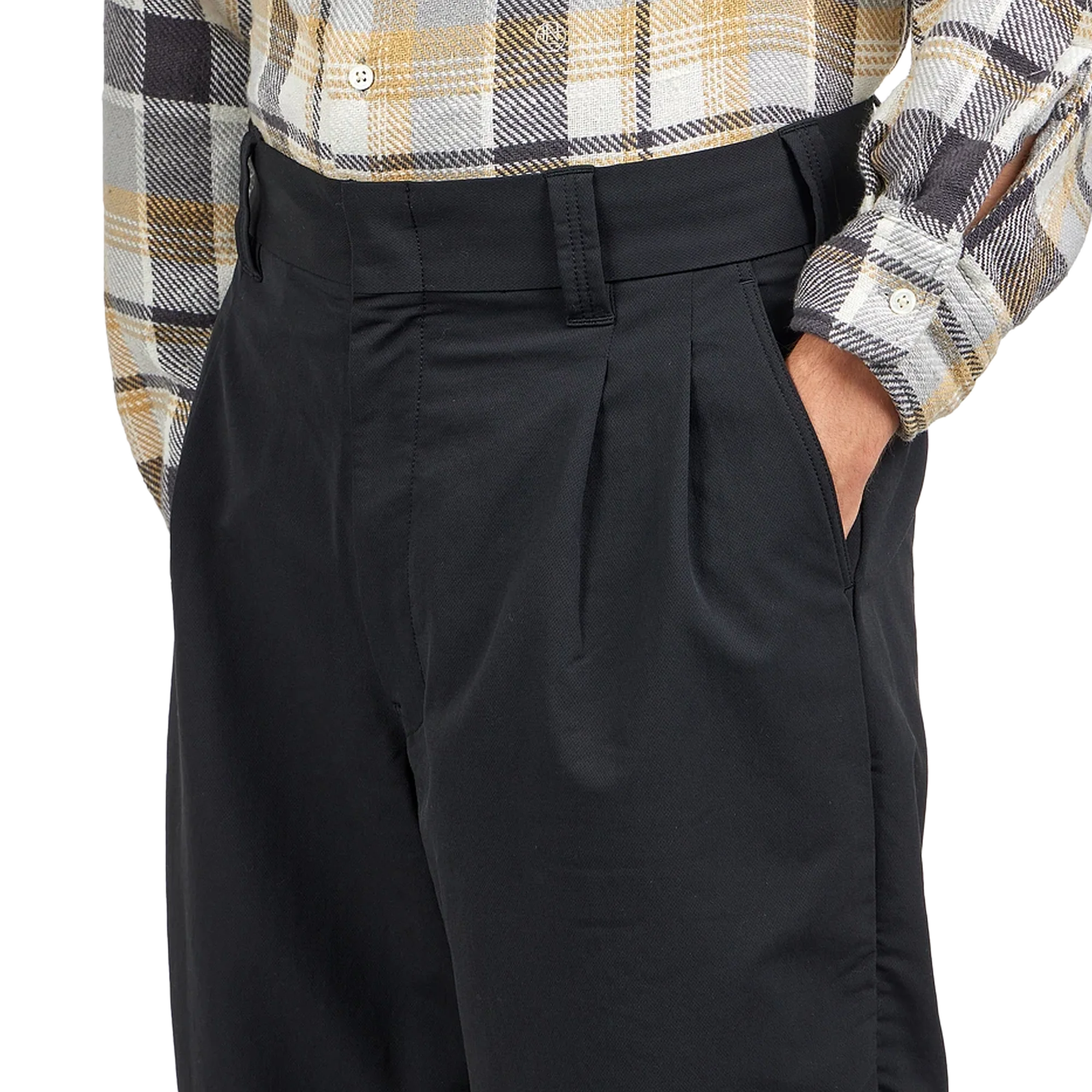 nanamica ALPHADRY Club Pants Black - Image 5