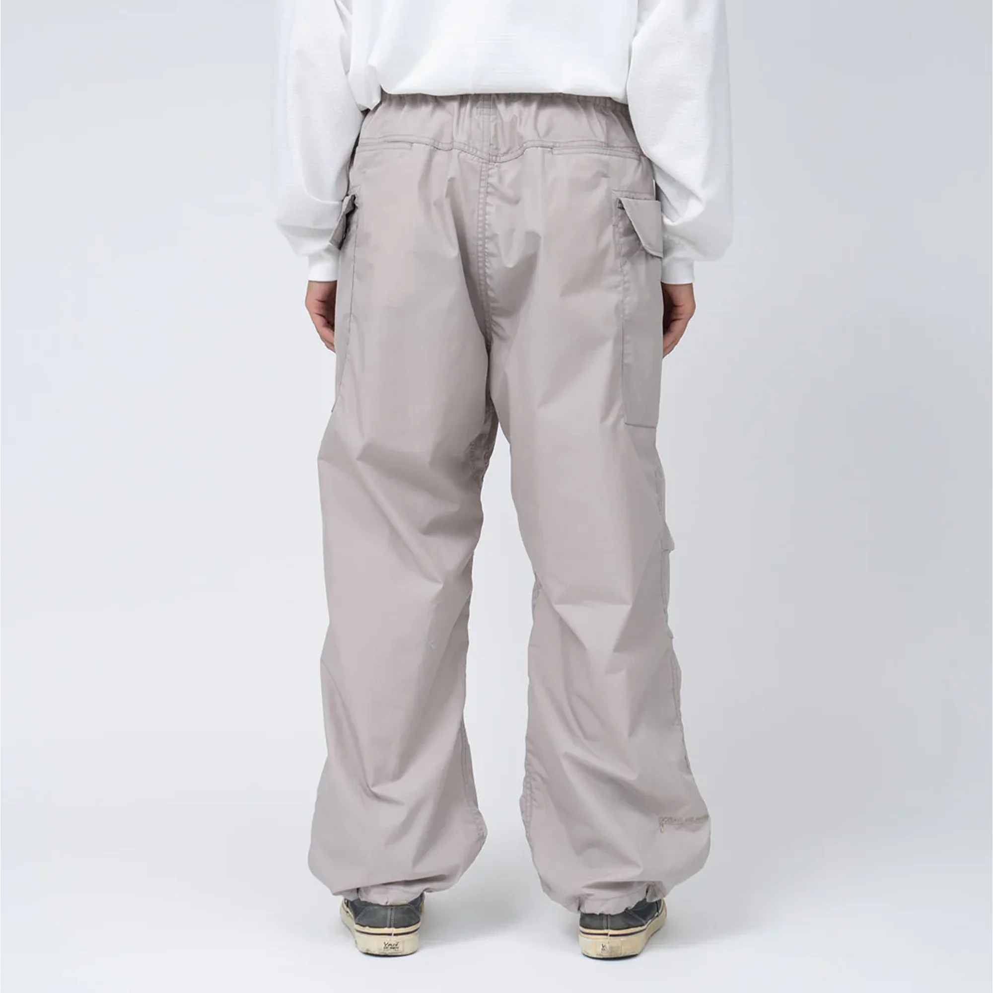 Nanamica Cargo Deck Pants Gray Beige S25SC006U - Image 3