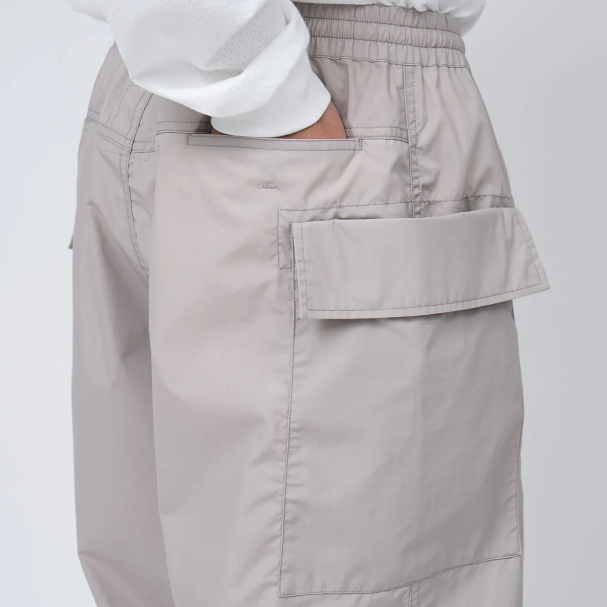 Nanamica Cargo Deck Pants Gray Beige S25SC006U - Image 5