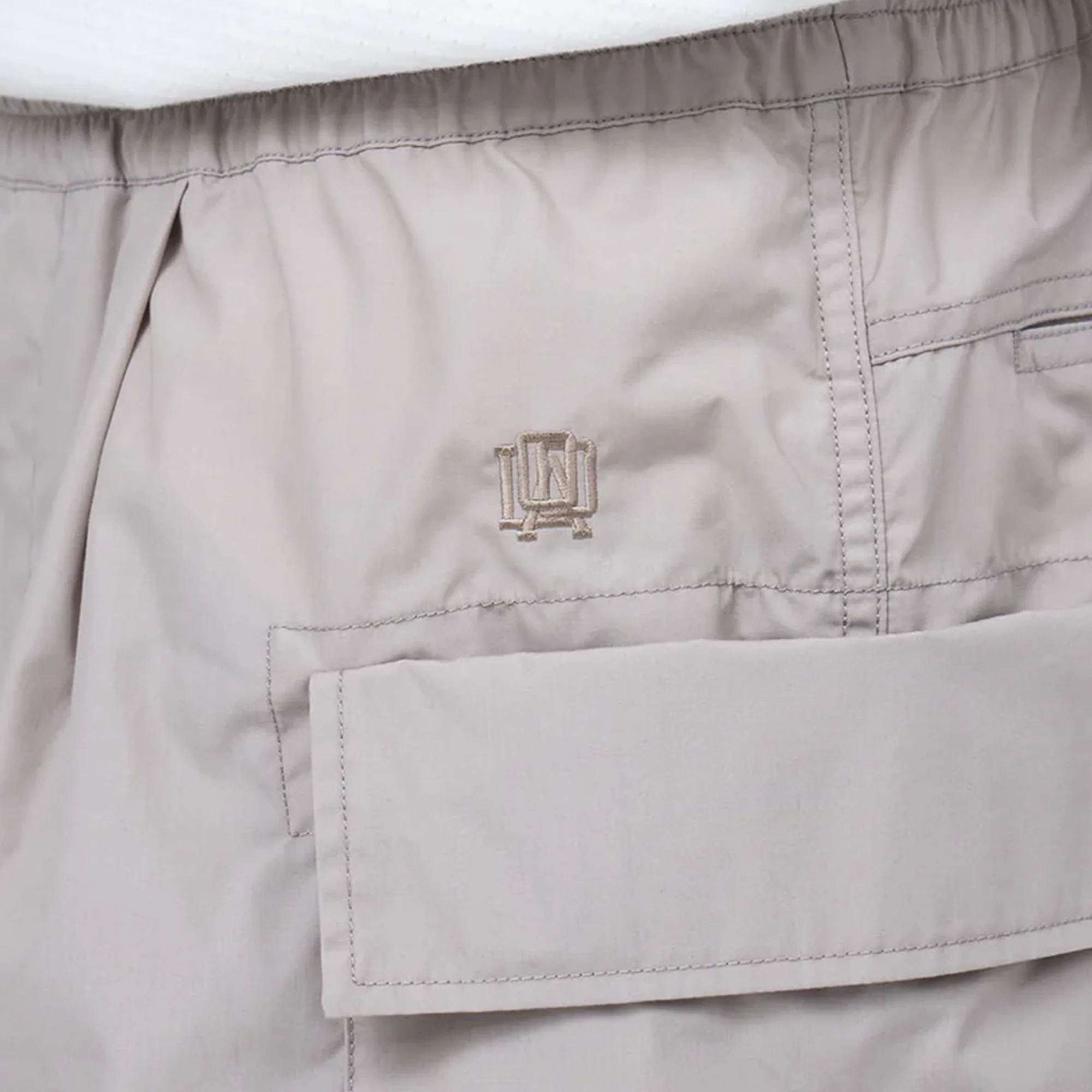 Nanamica Cargo Deck Pants Gray Beige S25SC006U - Image 7