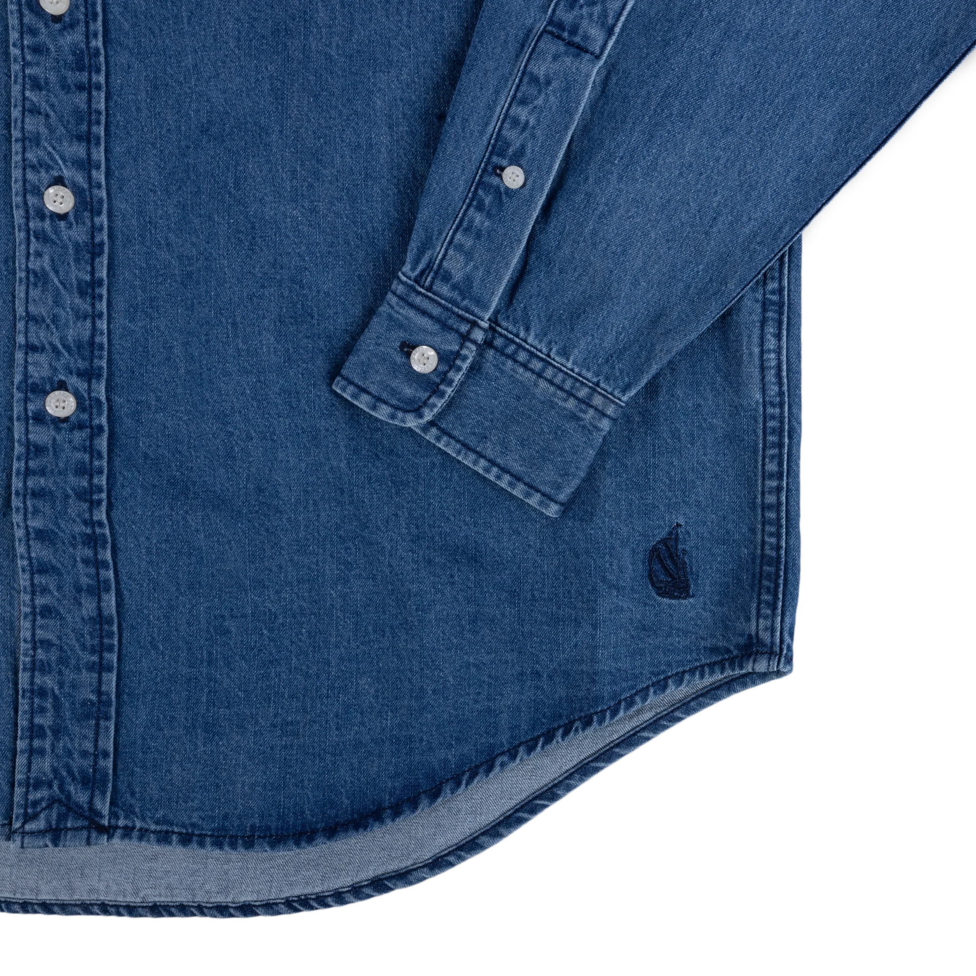 Nautica Japan Denim BD Shirts Sax - Image 2