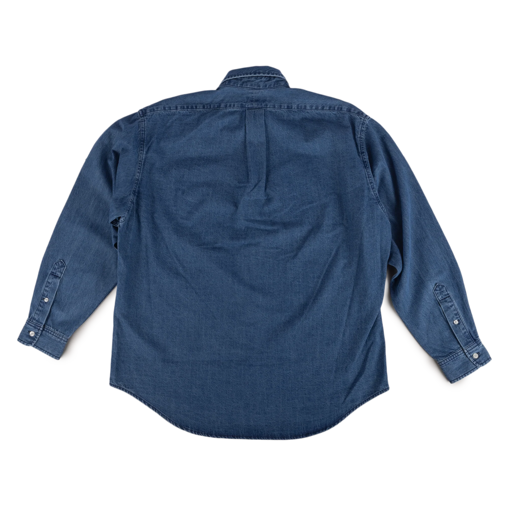 Nautica Japan Denim BD Shirts Sax - Image 5