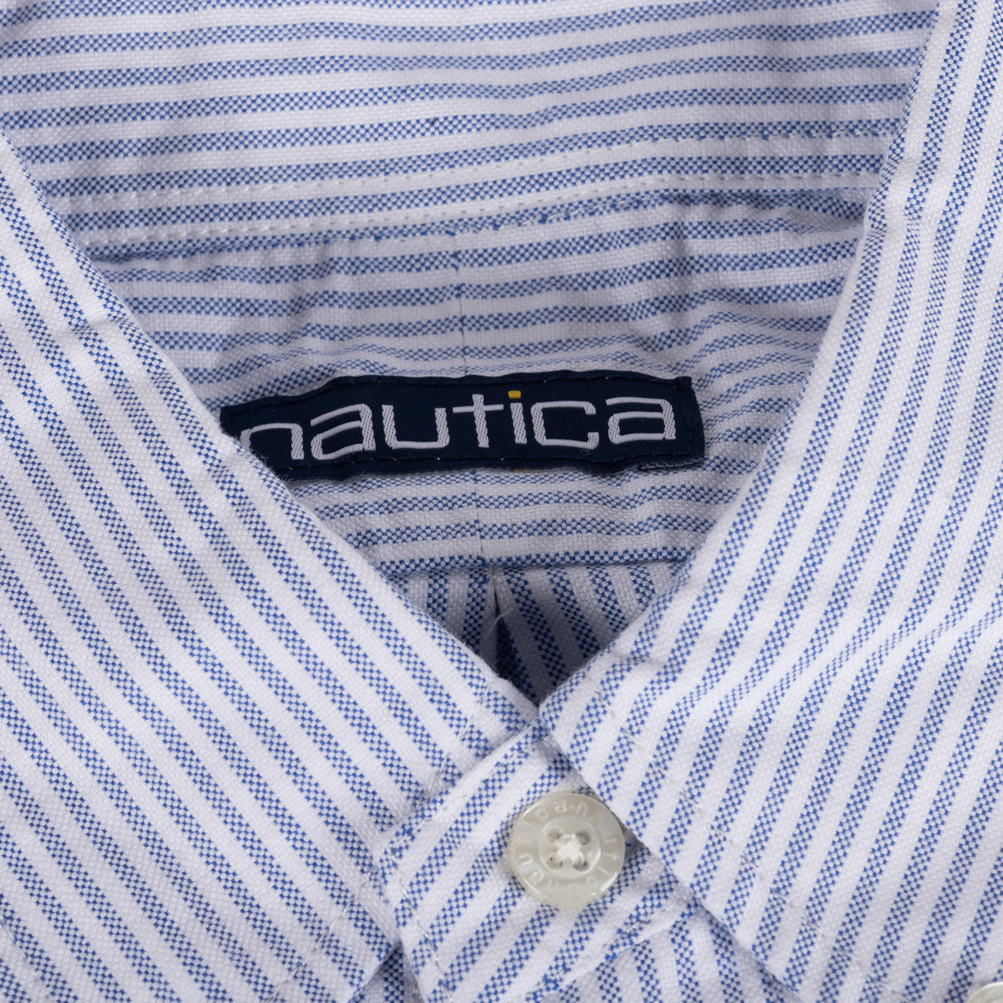 Nautica Japan Oxford BD Shirts Stripe Border - Image 4