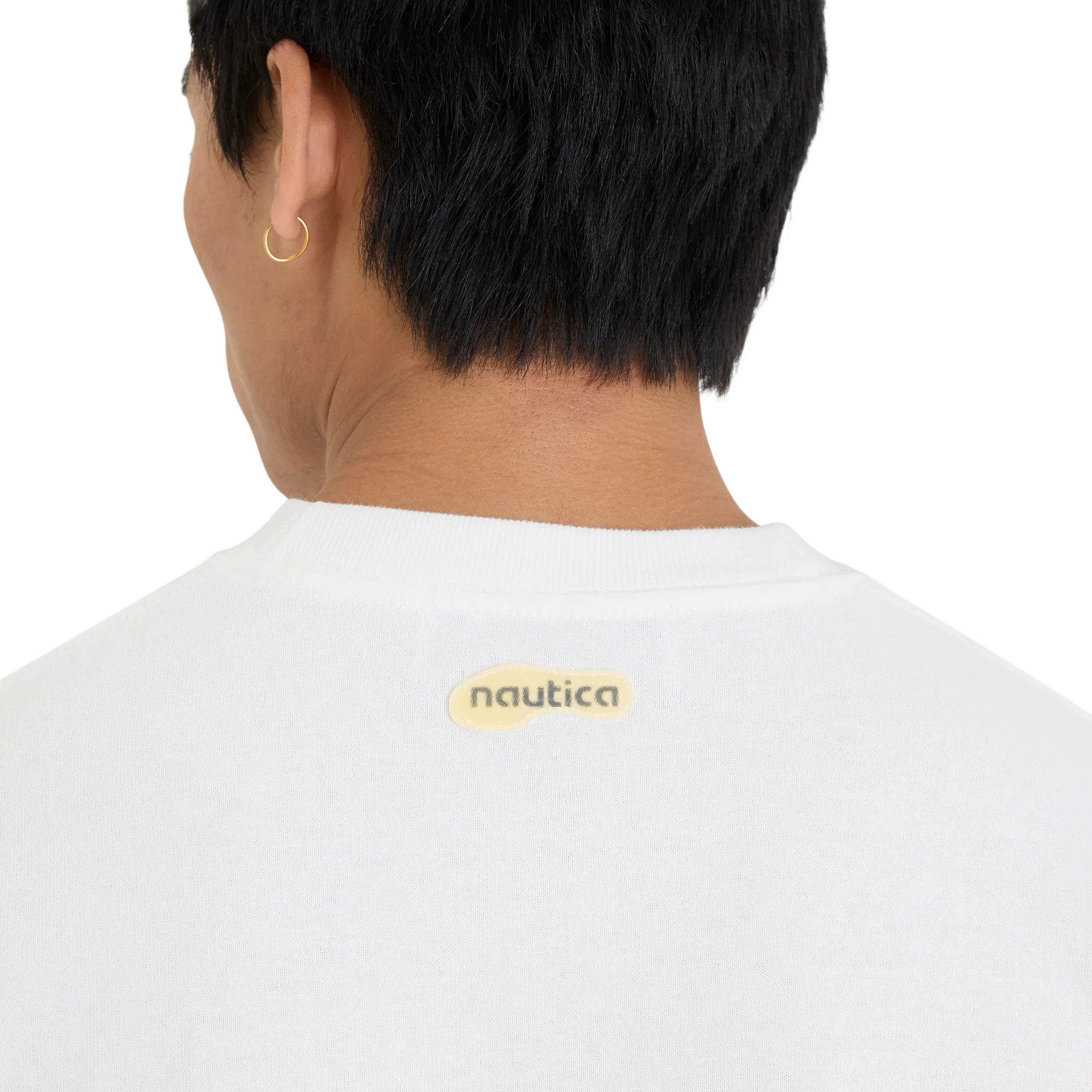 Nautica Japan x Reebok 10/- Jersey Short Sleeve T-Shirt White - Image 3