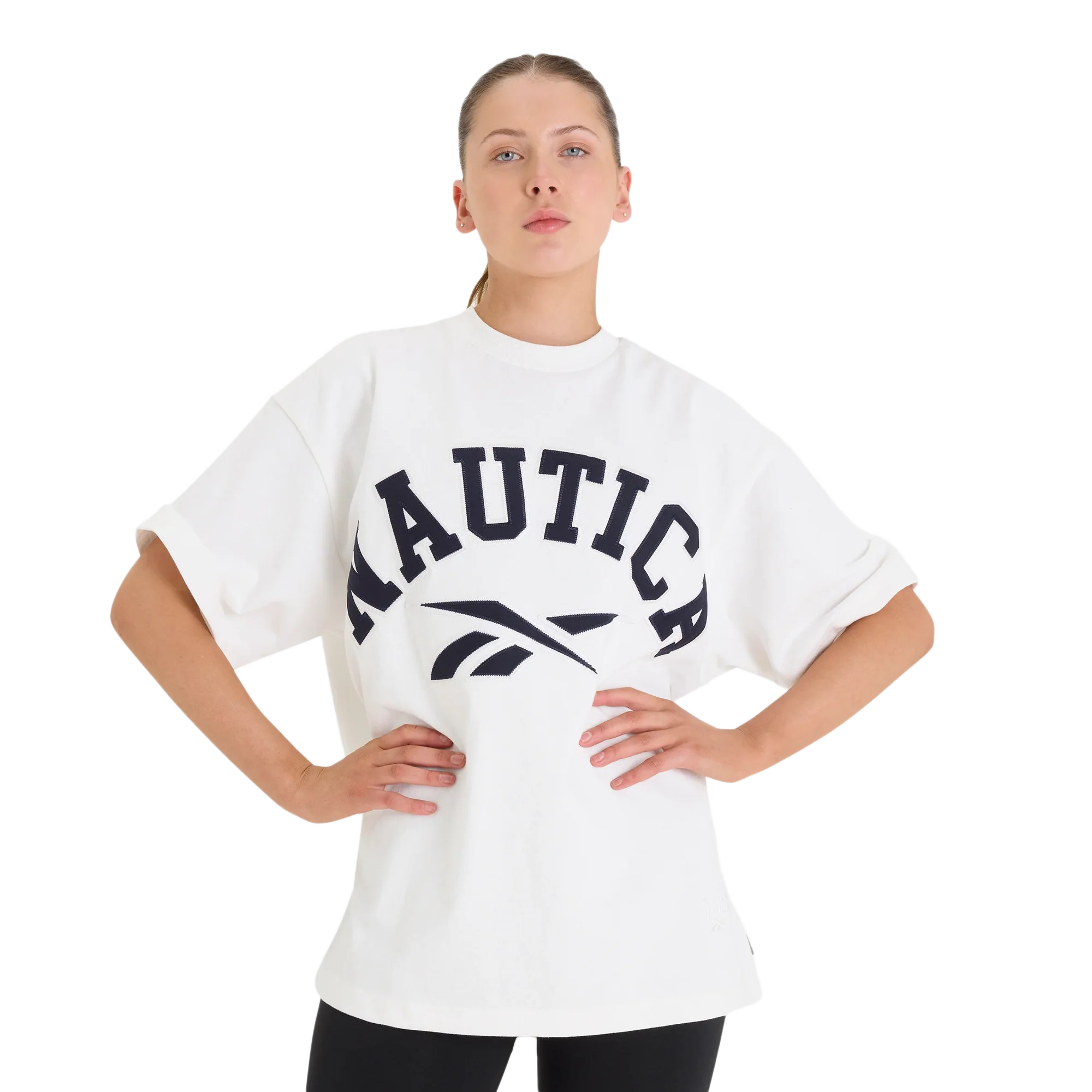 Nautica Japan x Reebok 10/- Jersey Short Sleeve T-Shirt White - Image 5