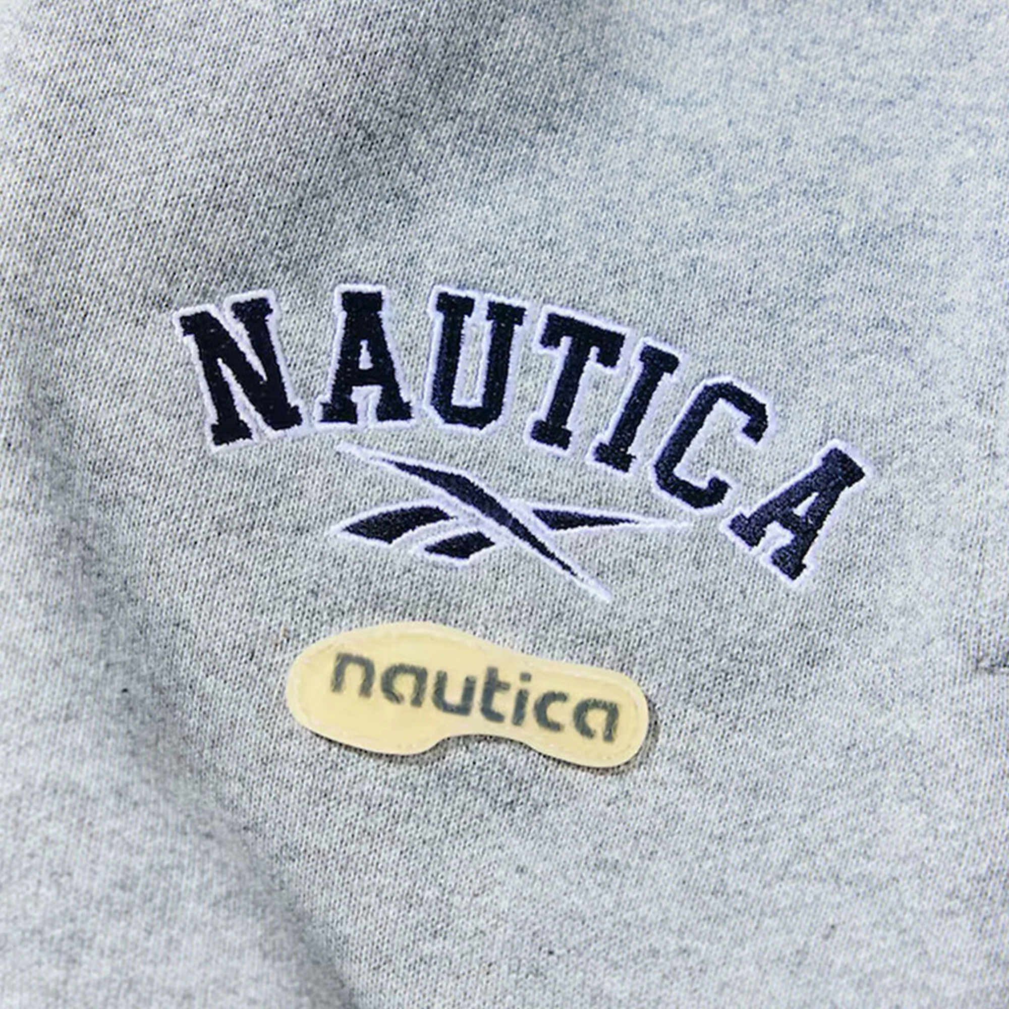Nautica Japan x Reebok Heavy Weight Pants Sweat T.Grey - Image 2