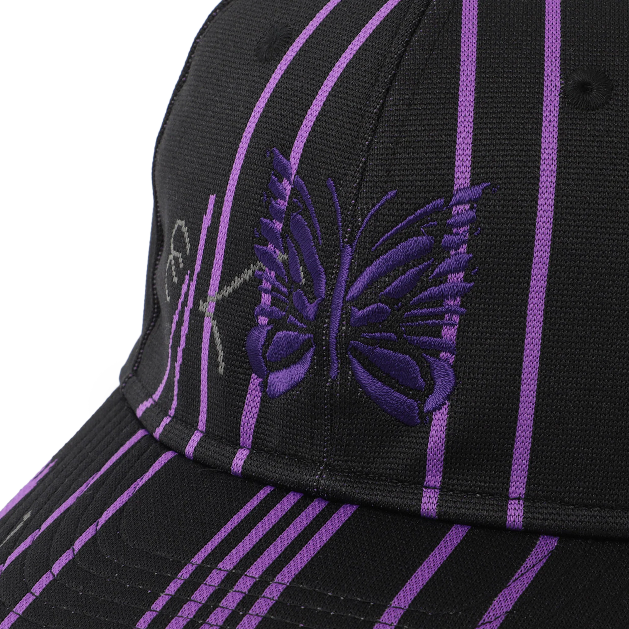 Needles Baseball Cap Poly Jacquard Black - Image 2