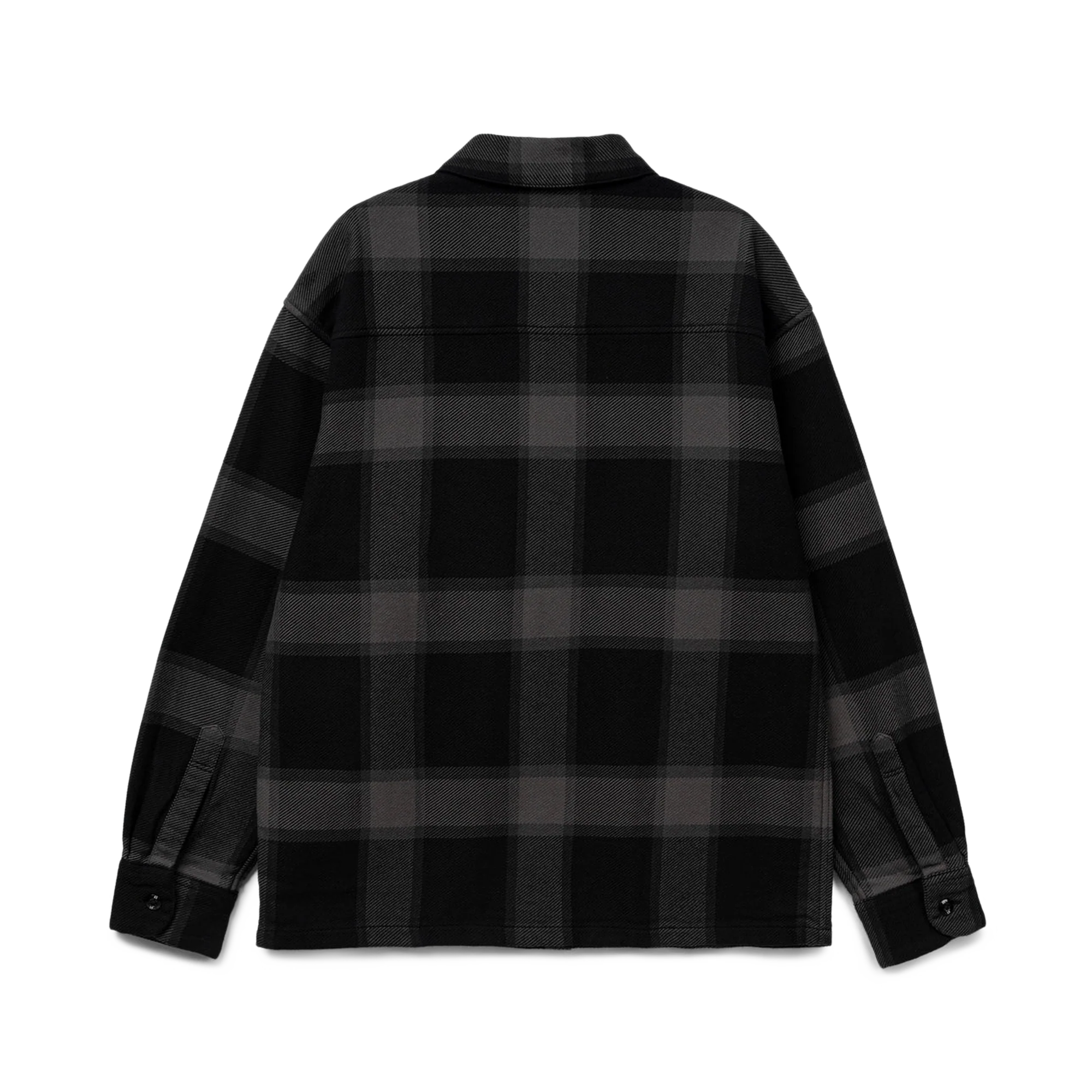 Neighborhood Buffalo Check Shirt Long Sleeve Gray 252BENH-SHM02 - Image 3
