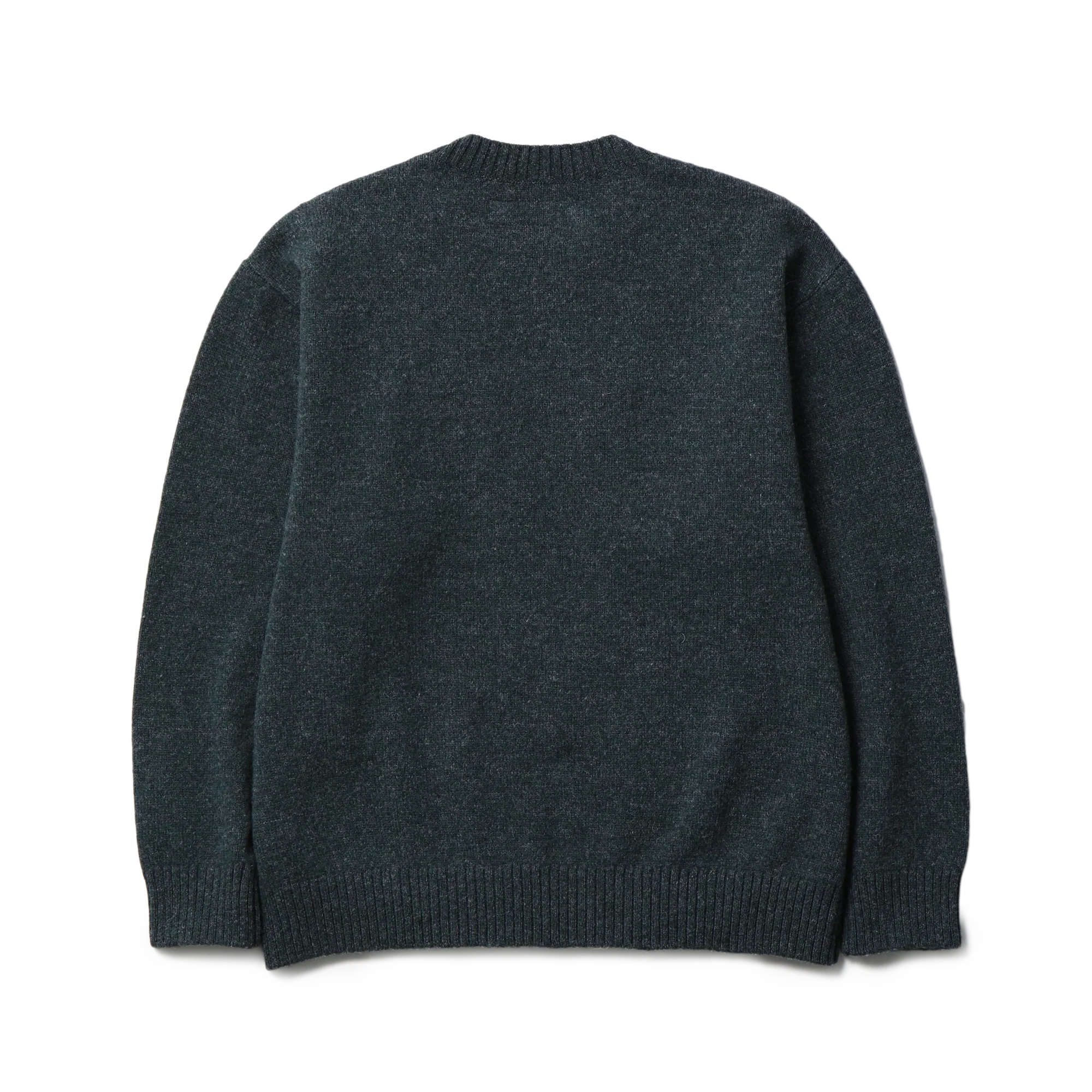 Neighborhood Plain Crewneck Sweater Green 252FUNH-KNM03 - Image 6
