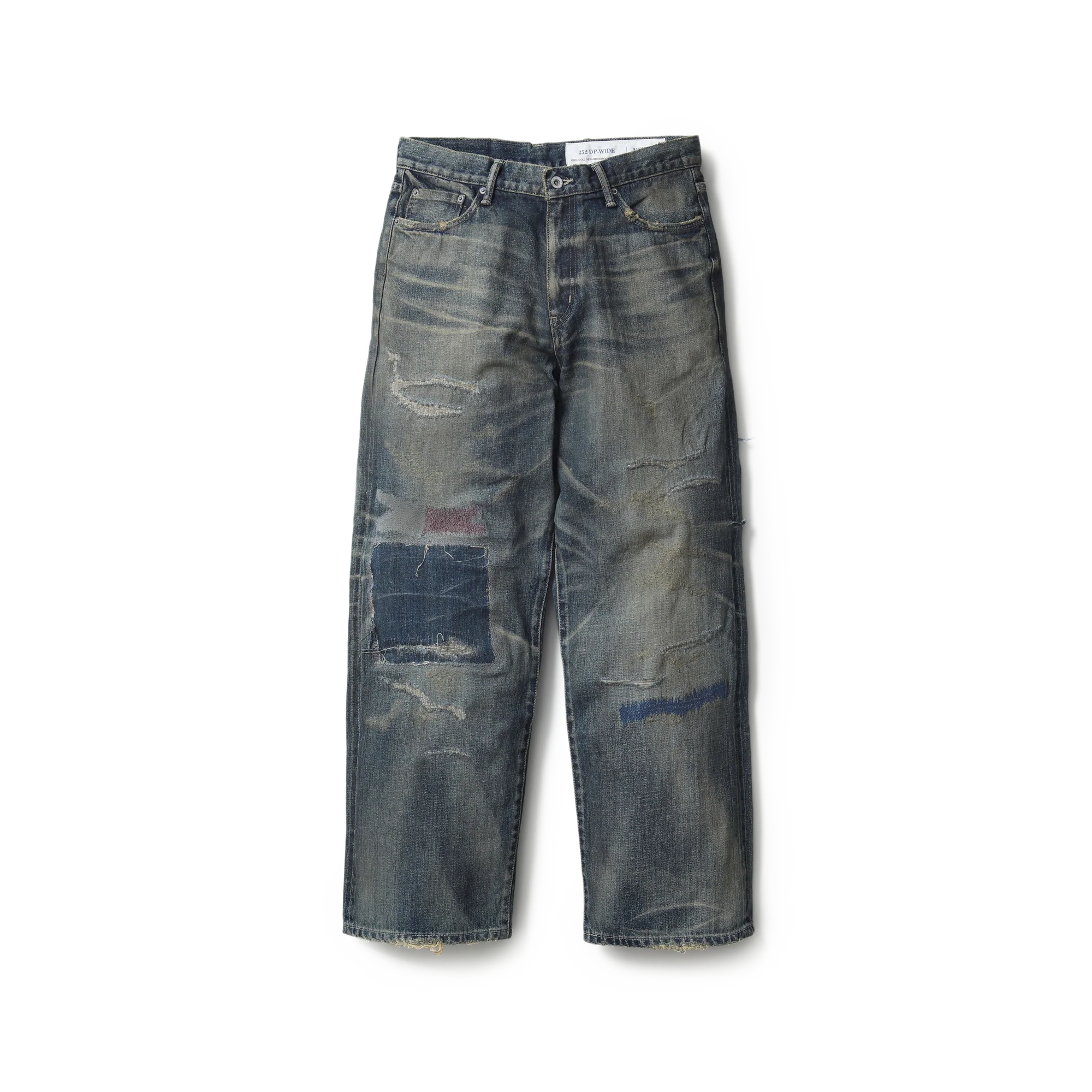 Neighborhood Savage Denim Dp Wide Pants Indigo 252XBNH-PTM07