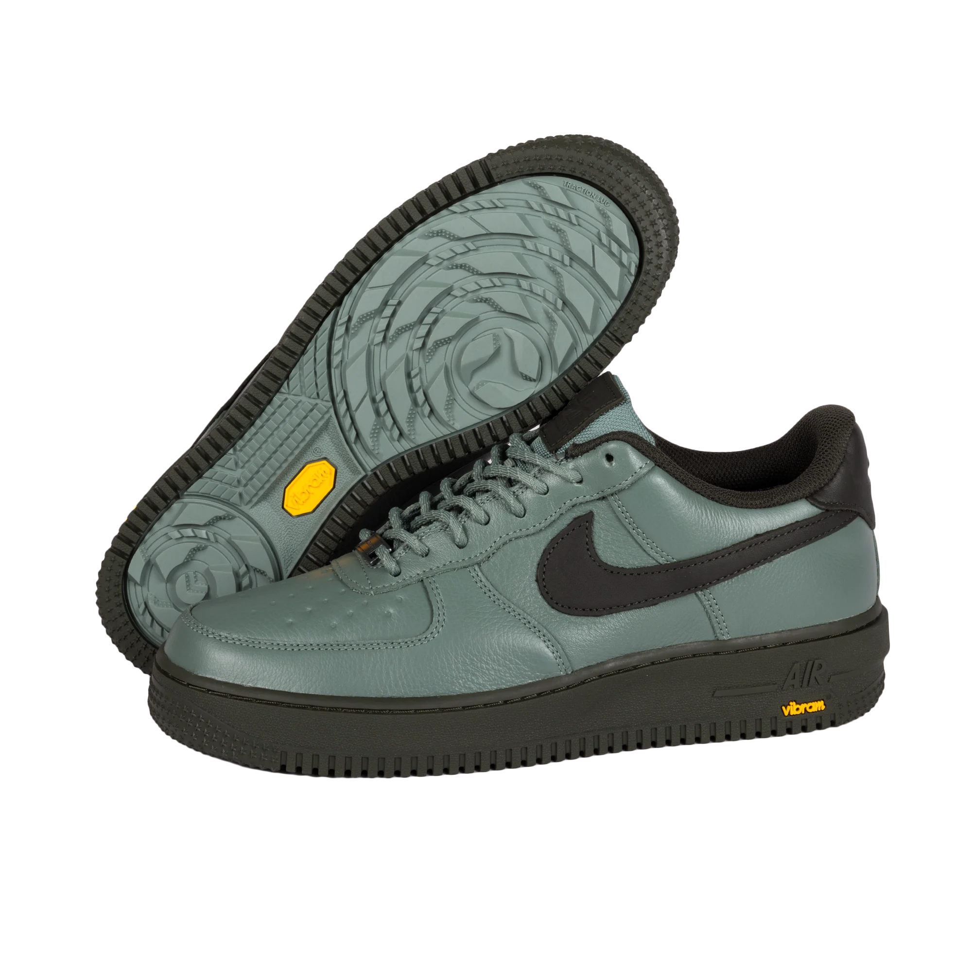 Nike Air Force 1 GTX Vibram Clay Green/Sequoia/Speed Yellow HV5953-300 - Image 6