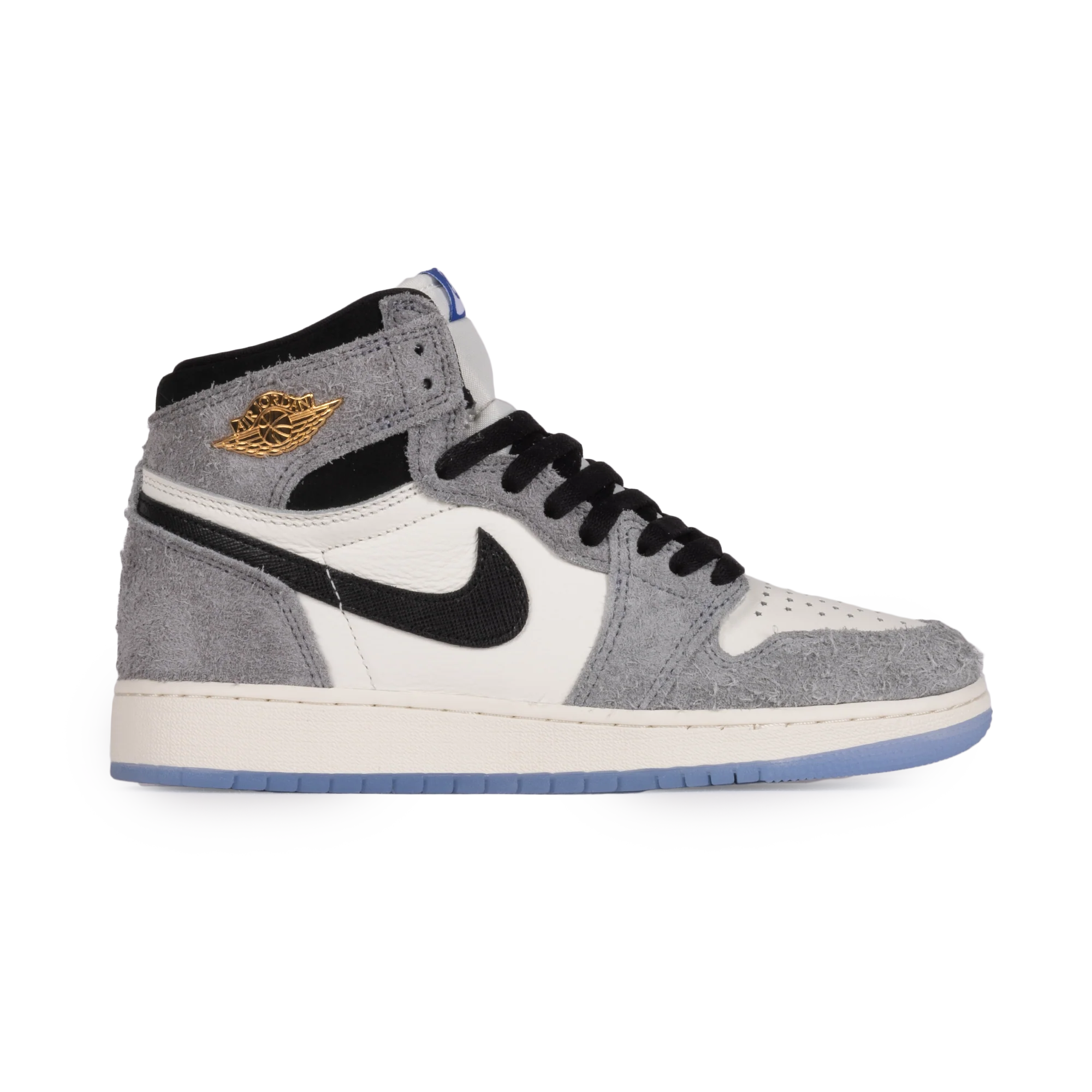 Nike Air Jordan 1 High OG (GS) Cool Grey/Black/Game Royal FD1437-003 - Image 8