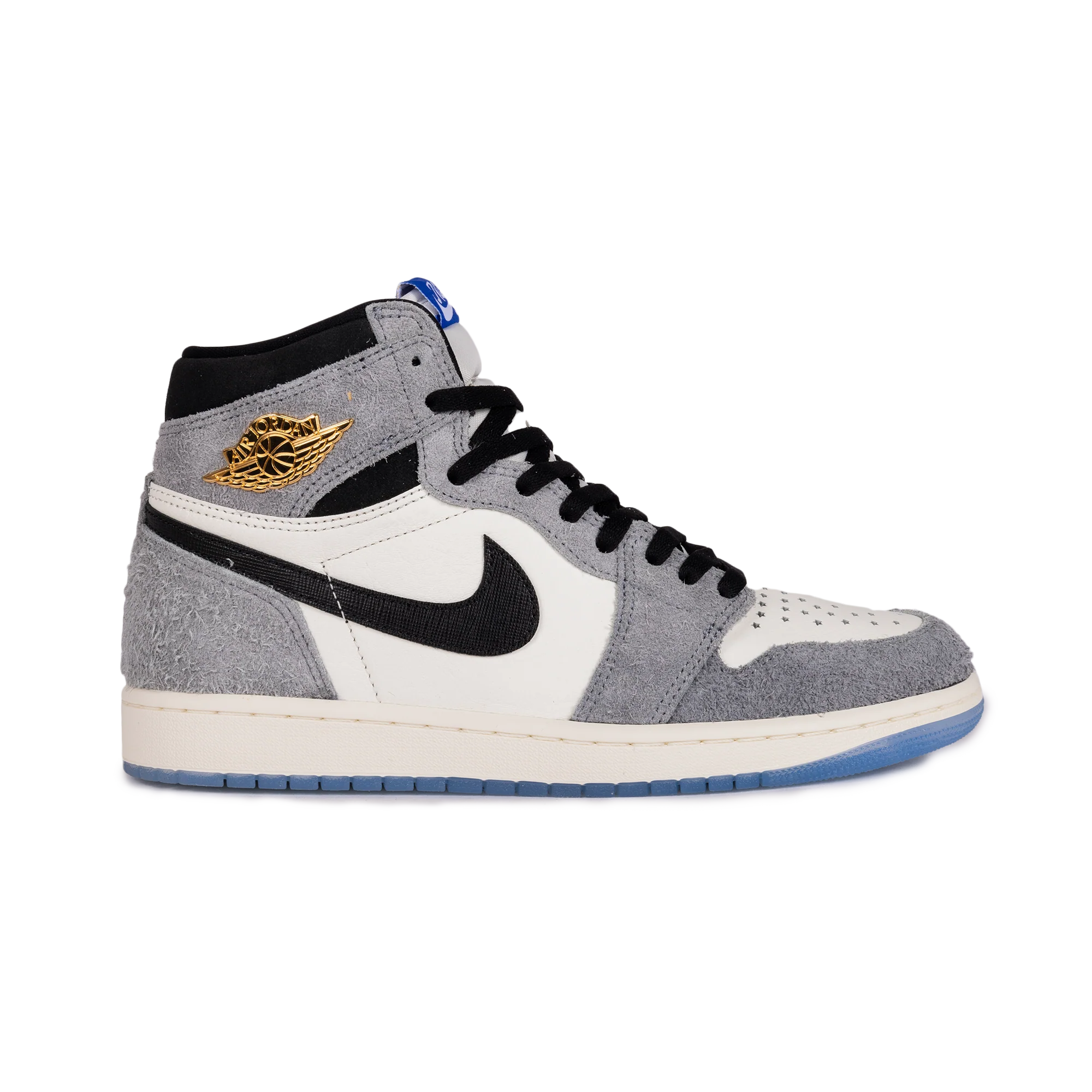 Nike Air Jordan 1 Retro High OG Cool Grey/Black/Sail/Game Royal DZ5485-003 - Image 6