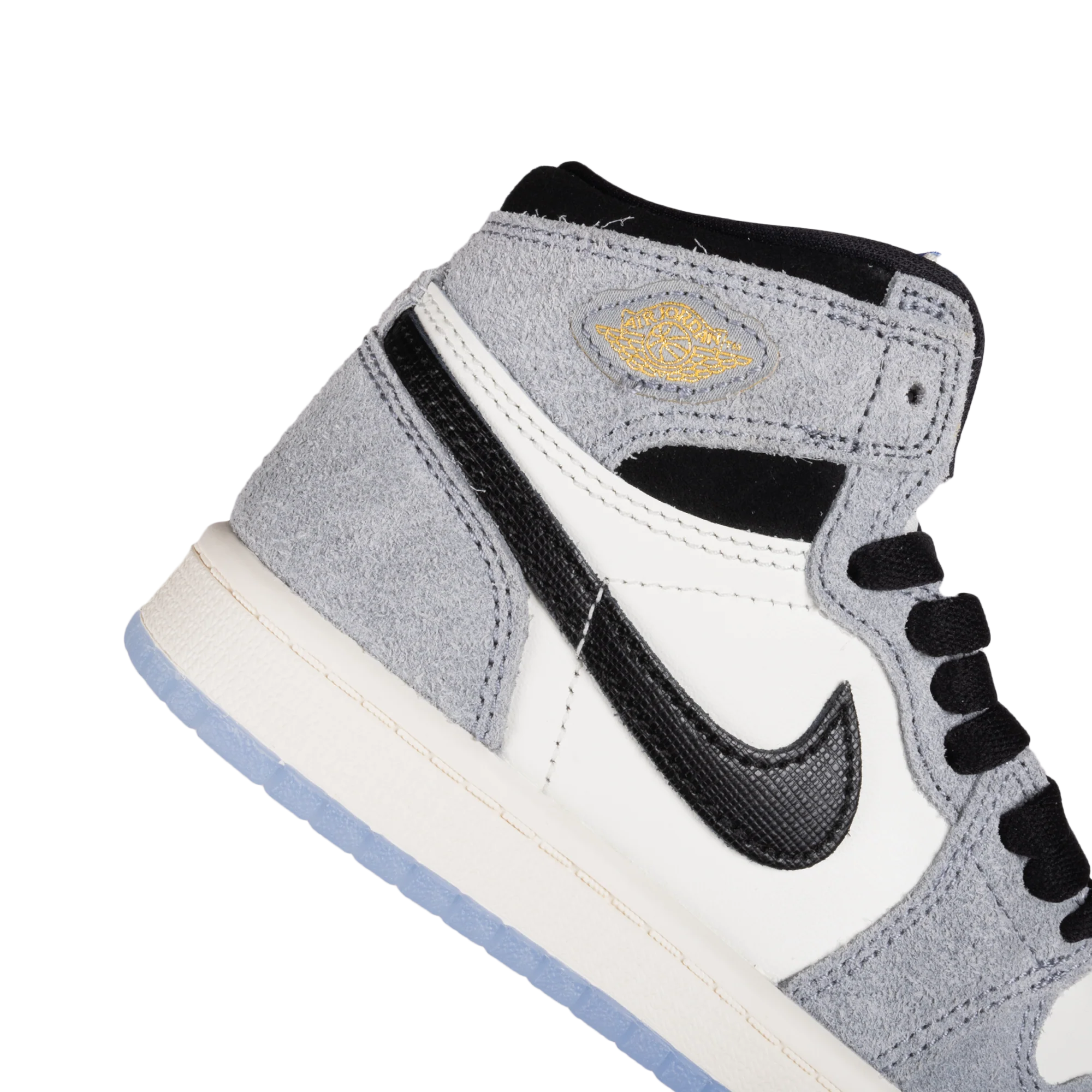 Nike Jordan 1 Retro High OG (PS) Cool Grey/Black/Sail/Game Royal FD1412-003 - Image 2