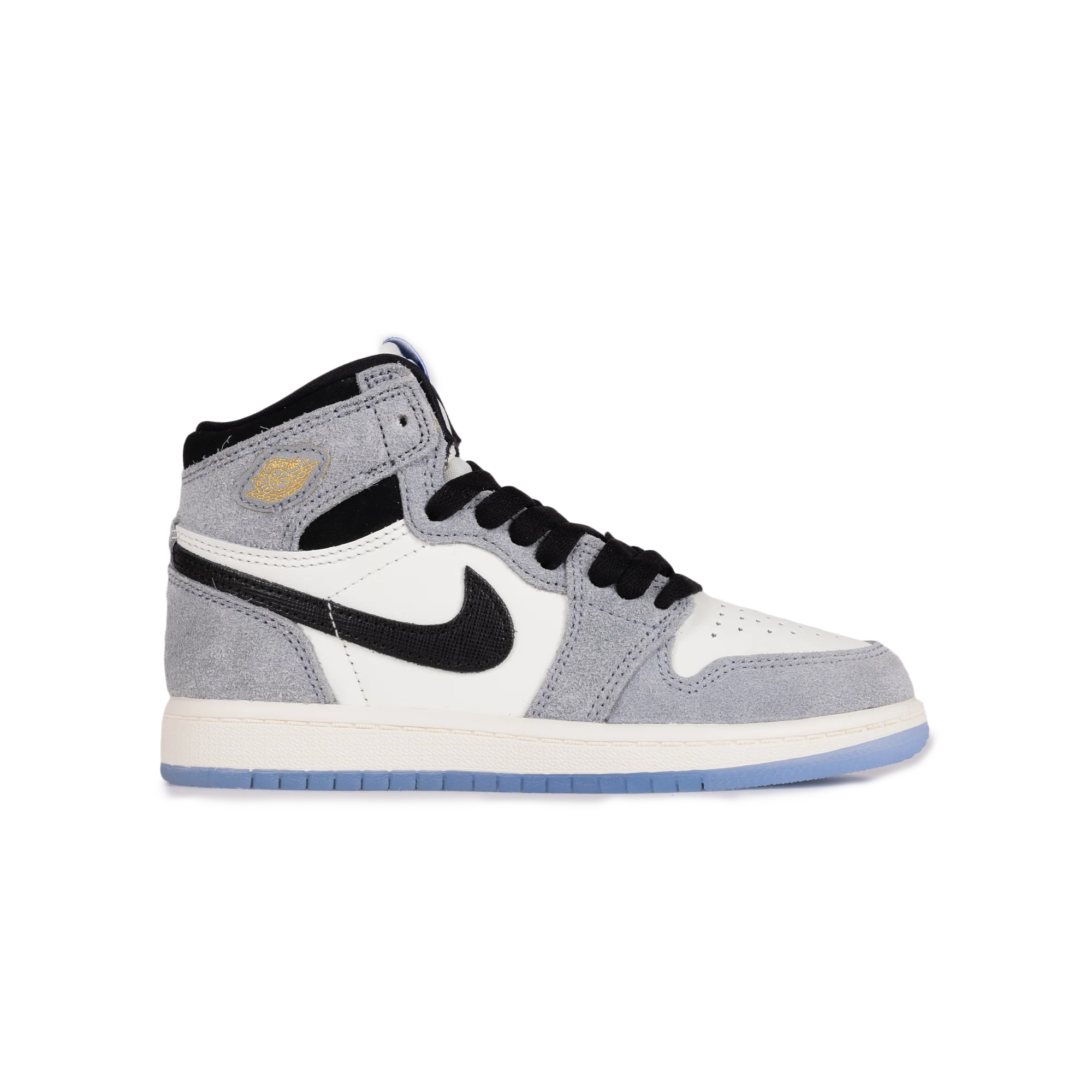 Nike Jordan 1 Retro High OG (PS) Cool Grey/Black/Sail/Game Royal FD1412-003 - Image 7