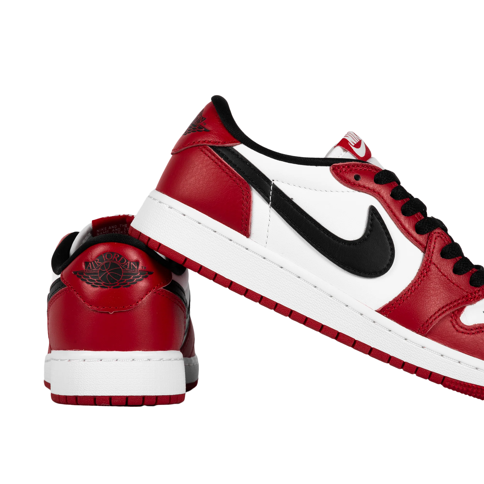 Nike Air Jordan 1 Retro Low OG (GS) Varsity Red/Black/Summit White HQ6999-600 - Image 4