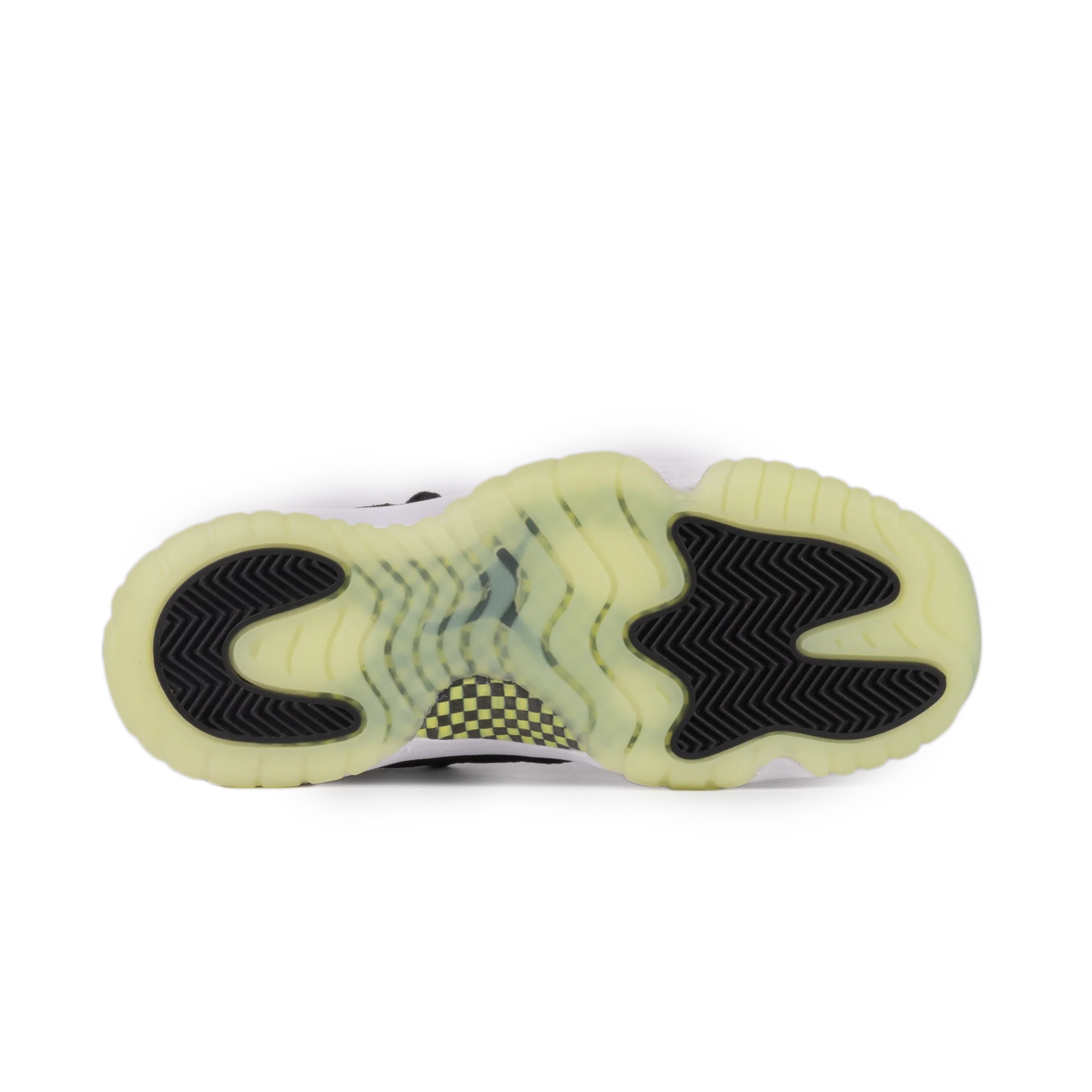 Nike Air Jordan 11 Retro (GS) Black/Barely Volt/Dark Raisin/White IB1378-001 - Image 10