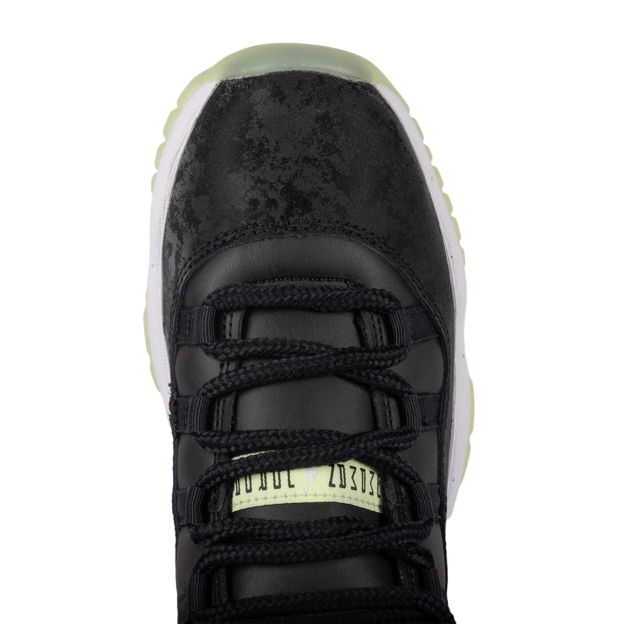 Nike Air Jordan 11 Retro (GS) Black/Barely Volt/Dark Raisin/White IB1378-001 - Image 3