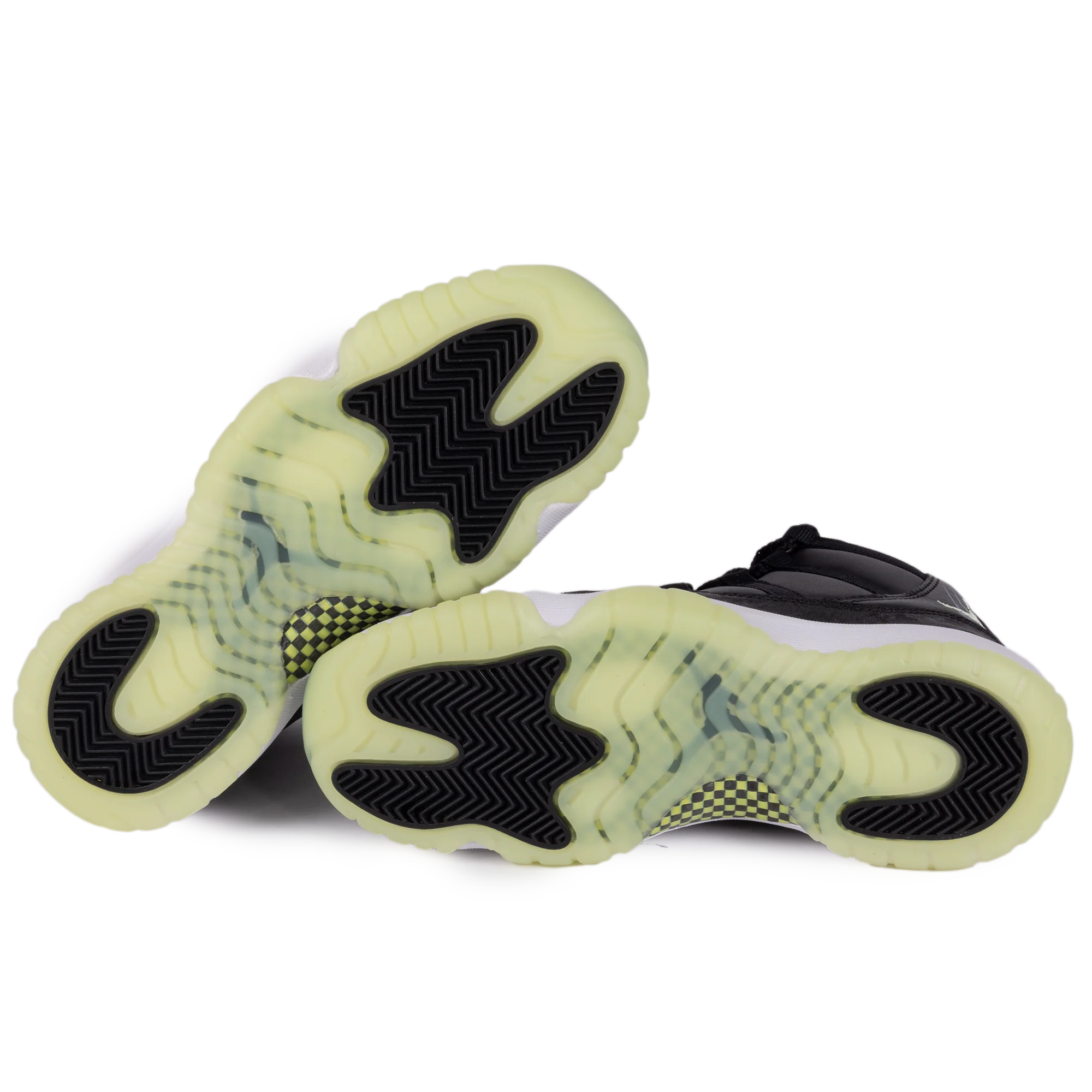 Nike Air Jordan 11 Retro (GS) Black/Barely Volt/Dark Raisin/White IB1378-001 - Image 5