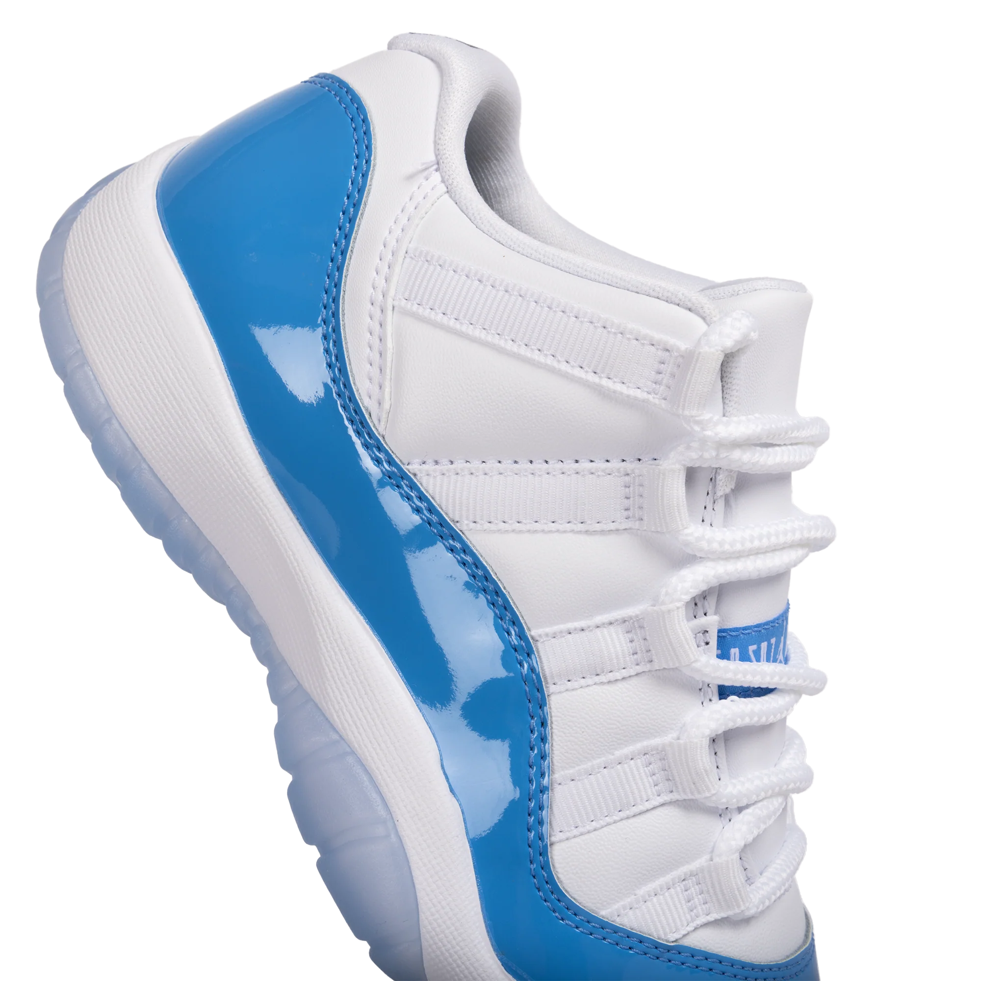 Nike Air Jordan 11 Retro Low "University Blue" (GS) White/University Blue/Black FV5121-100 - Image 4