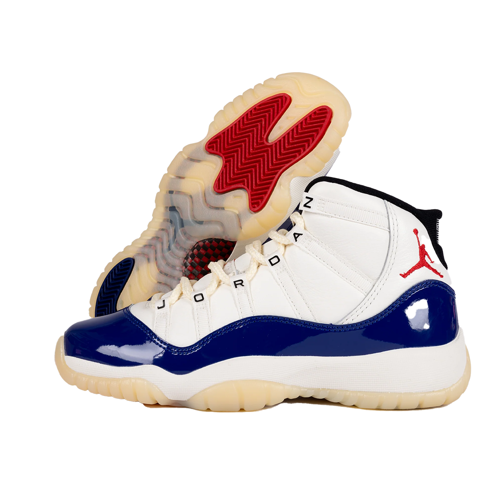 Nike Air Jordan 11 Retro RA (GS) Deep Royal Blue/Fire Red/Sail/Black IH2364-400 - Image 5