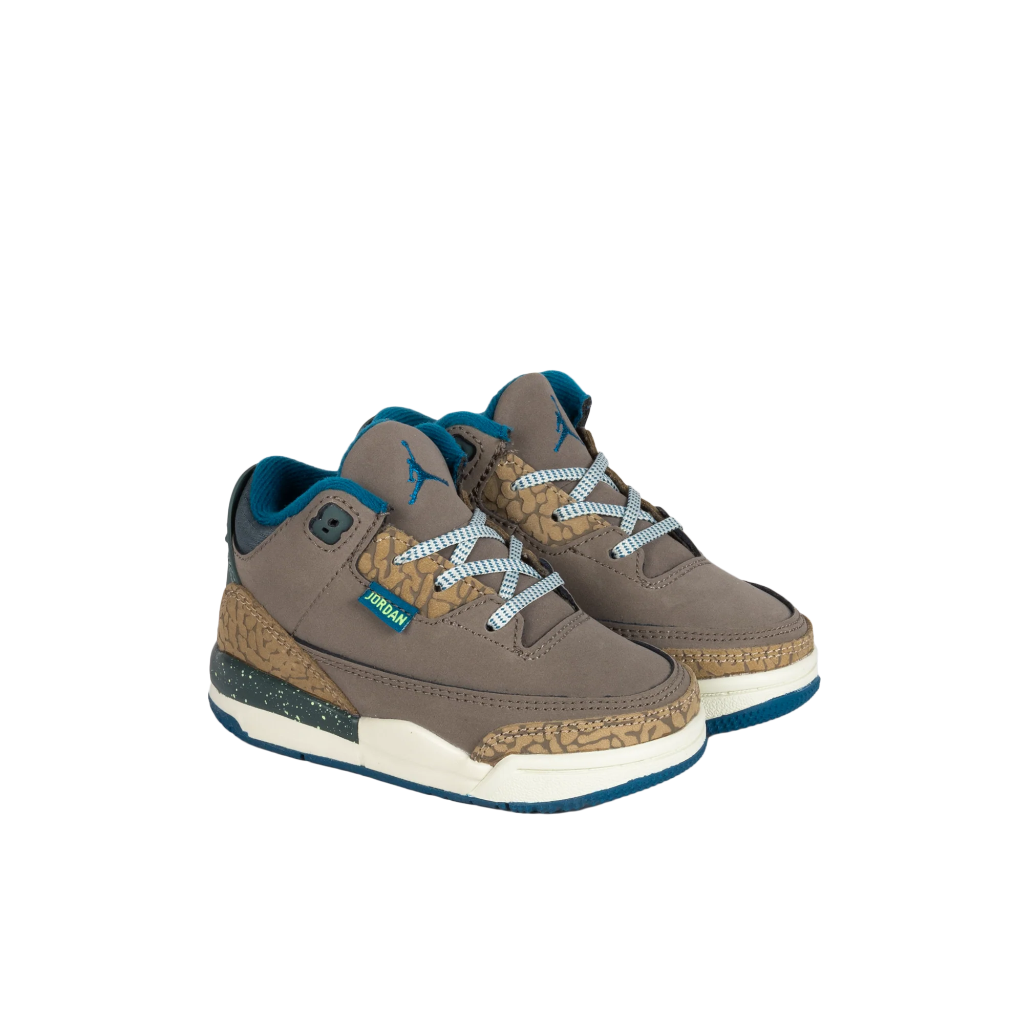 Nike Jordan 3 Retro (TD) Olive Grey/Green Abyss/Khaki/Sea Glass IB7065-001