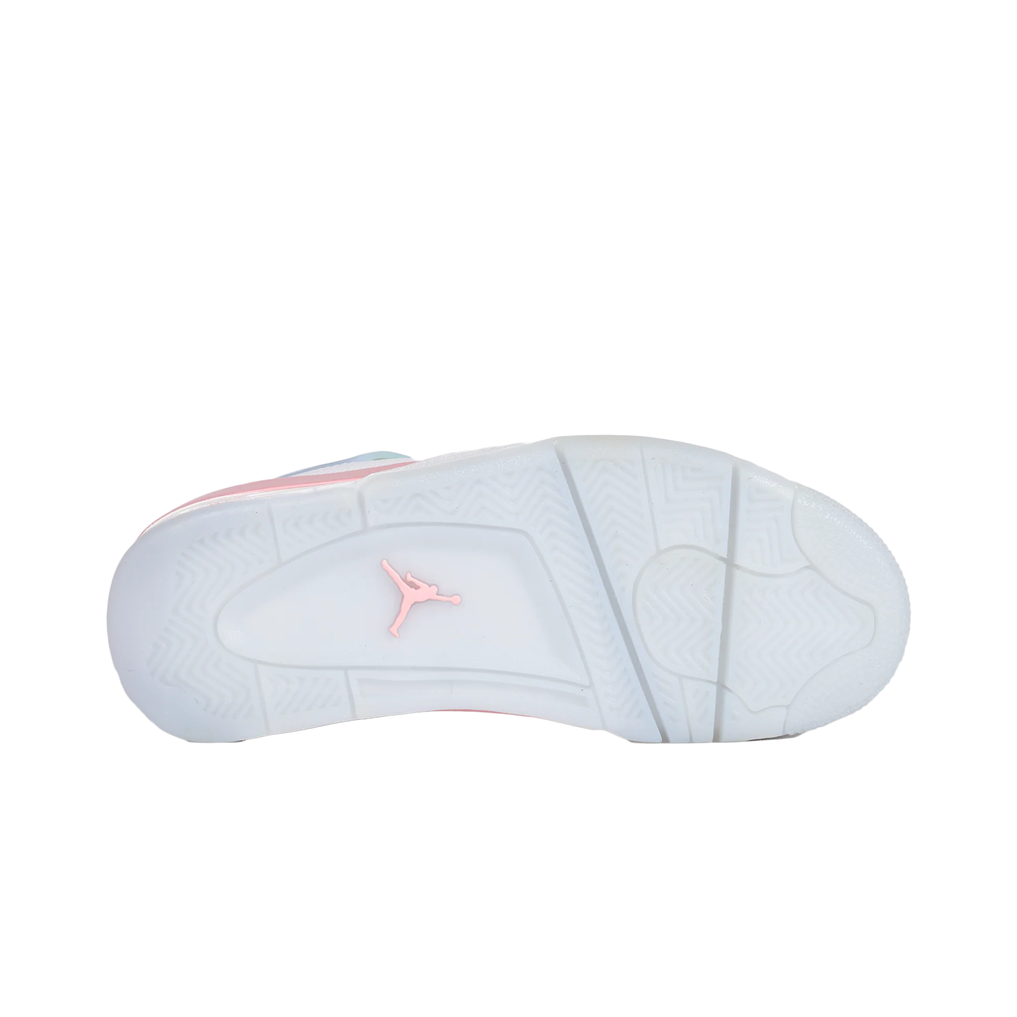 Nike Air Jordan 4 Retro (GS) White/Med Soft Pink/Half Blue IB7068-100 - Image 8
