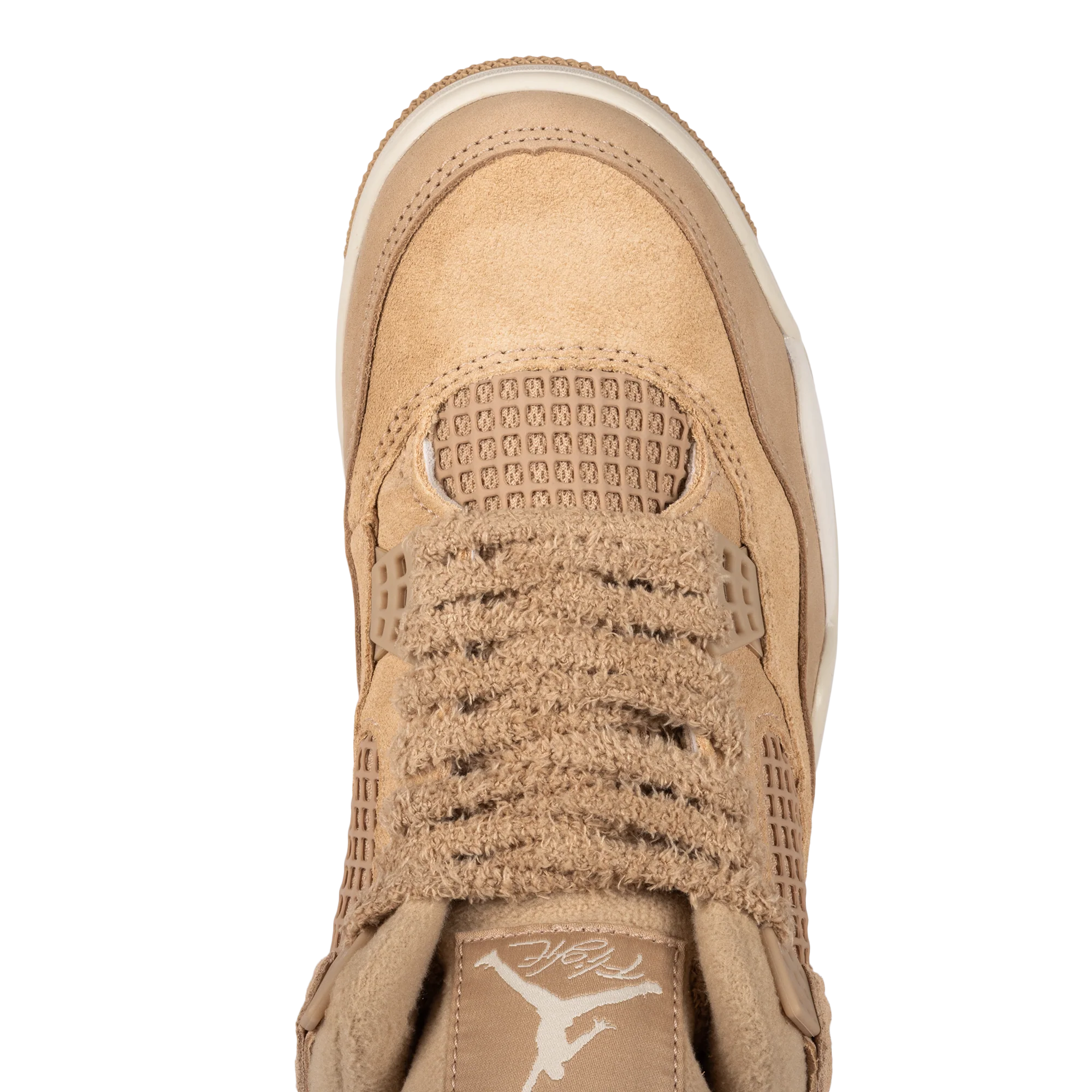 Nike Women's Air Jordan 4 Retro Hemp/Lt Orewood Brown HV0823-200 - Image 6