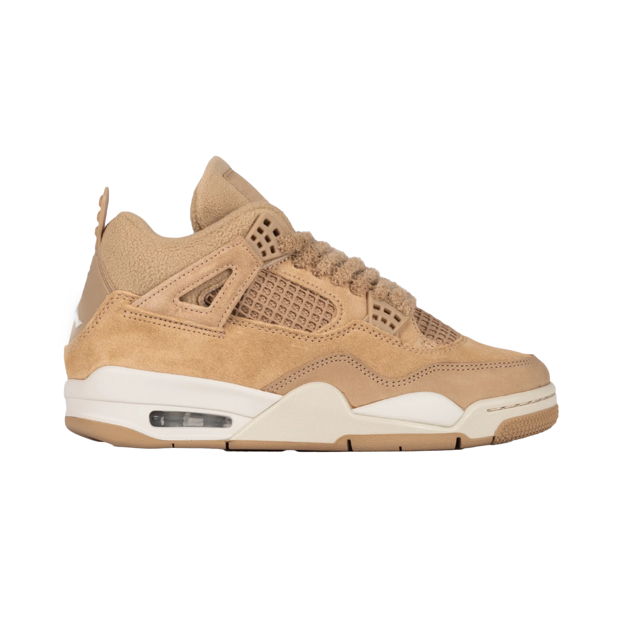Nike Women's Air Jordan 4 Retro Hemp/Lt Orewood Brown HV0823-200 - Image 8