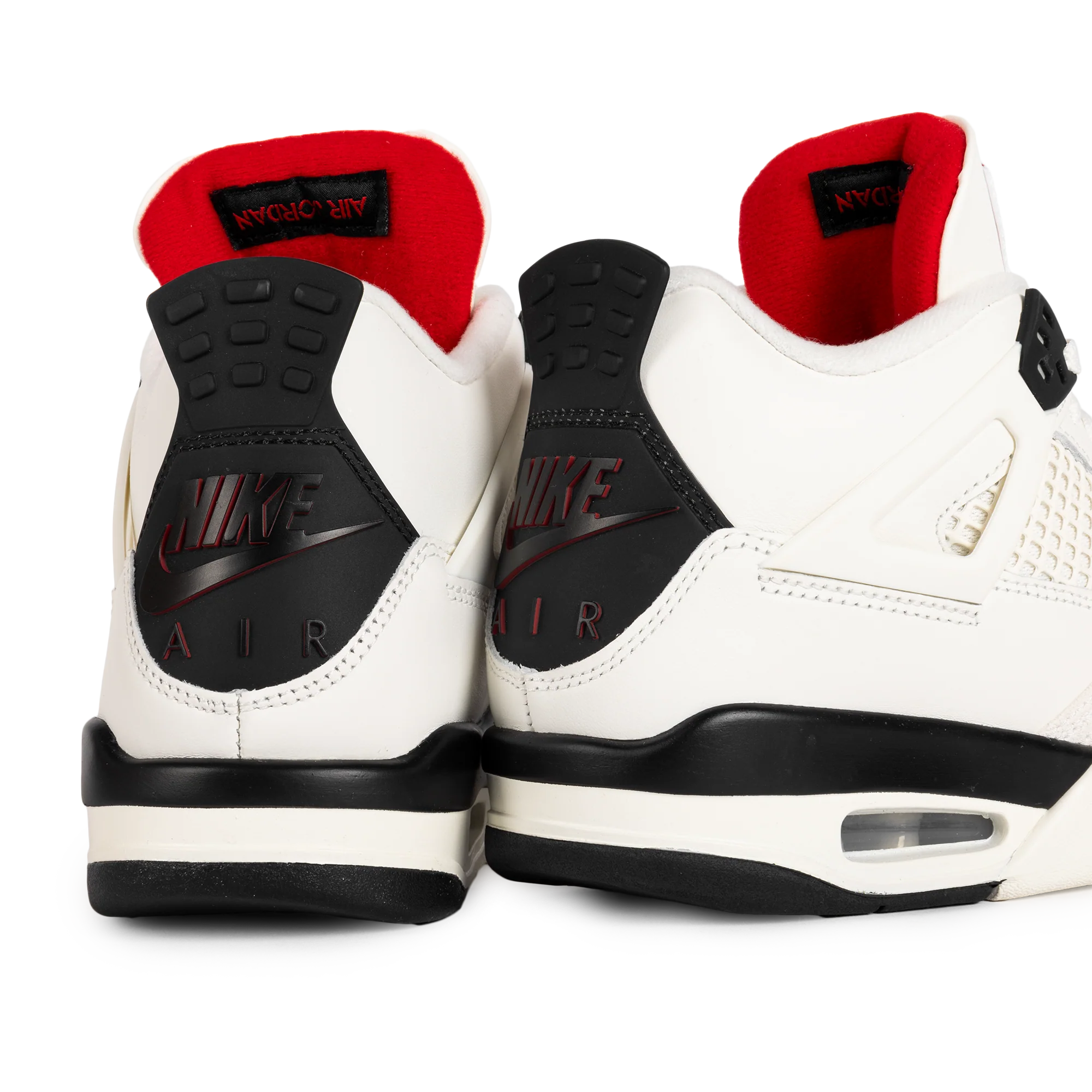 Nike Air Jordan 4 Retro OG FC (GS) Sail/Black/University Red IM4026-100 - Image 3