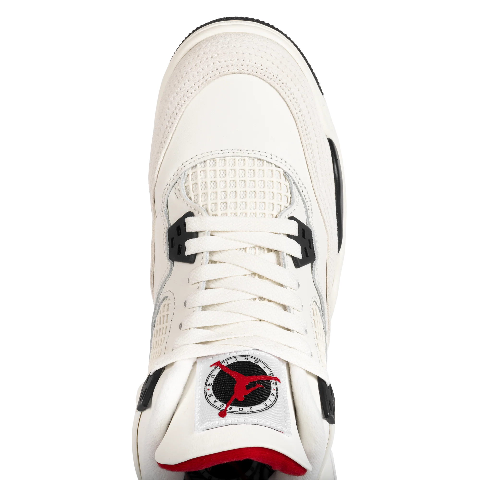 Nike Air Jordan 4 Retro OG FC (GS) Sail/Black/University Red IM4026-100 - Image 4