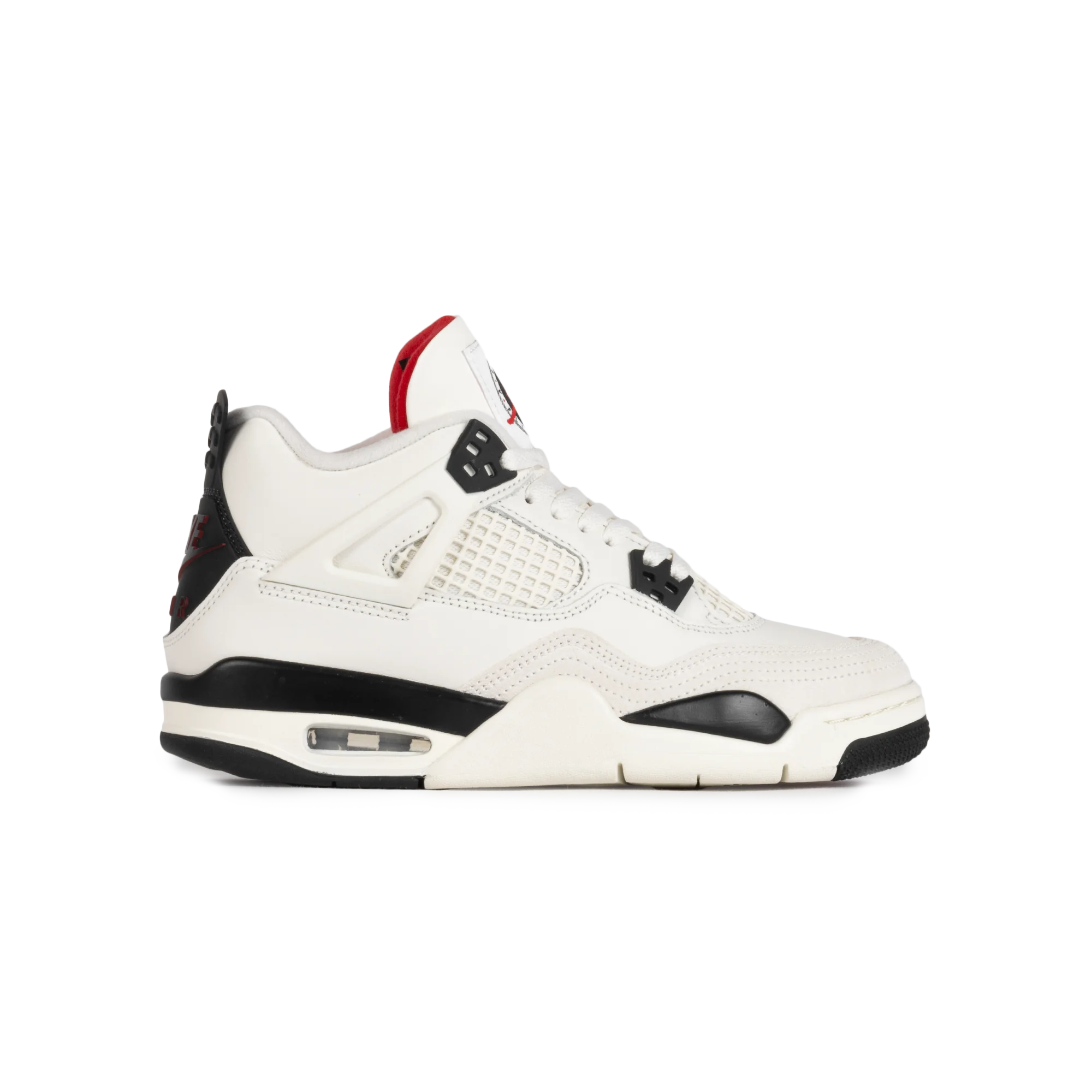 Nike Air Jordan 4 Retro OG FC (GS) Sail/Black/University Red IM4026-100 - Image 7