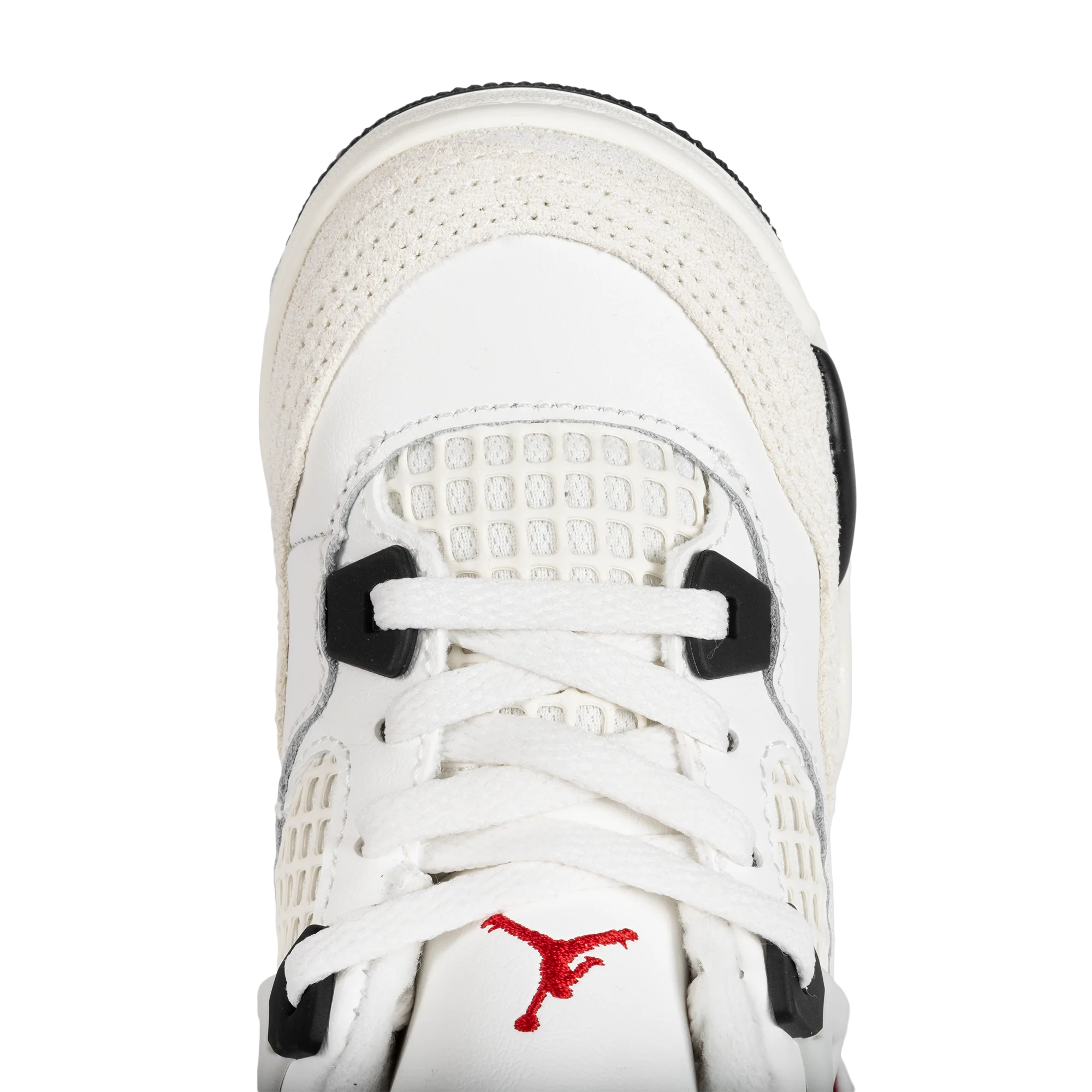 Nike Jordan 4 Retro OG FC (TD) Sail/Black/University Red IM4027-100 - Image 3