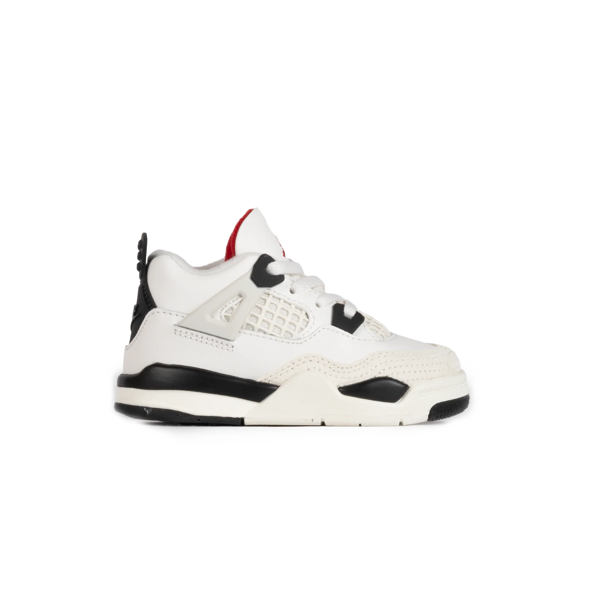 Nike Jordan 4 Retro OG FC (TD) Sail/Black/University Red IM4027-100 - Image 7