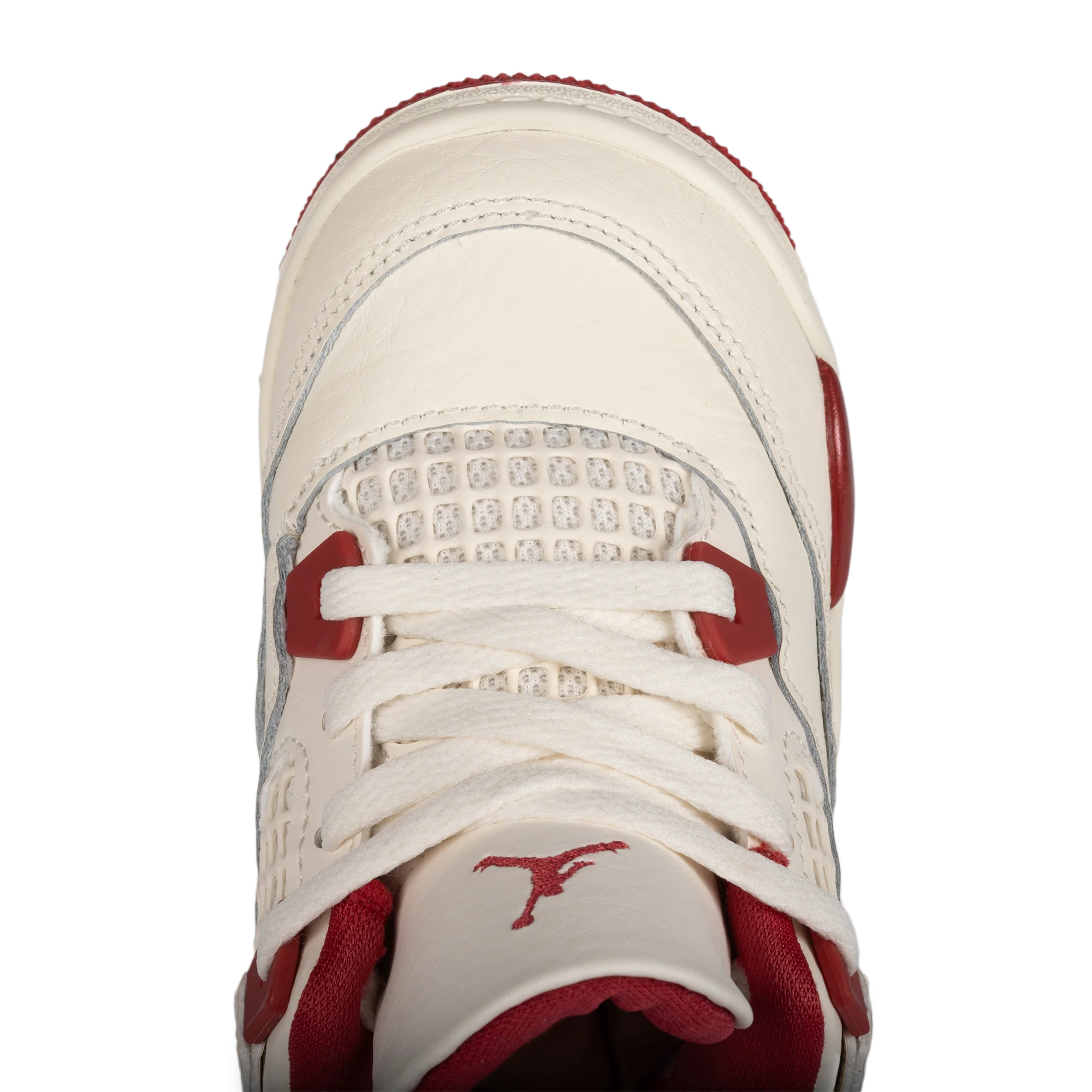 Nike Jordan 4 Retro (TD) "Valentine's Day" Pale Ivory/Sierra Red HV4384-108 - Image 4