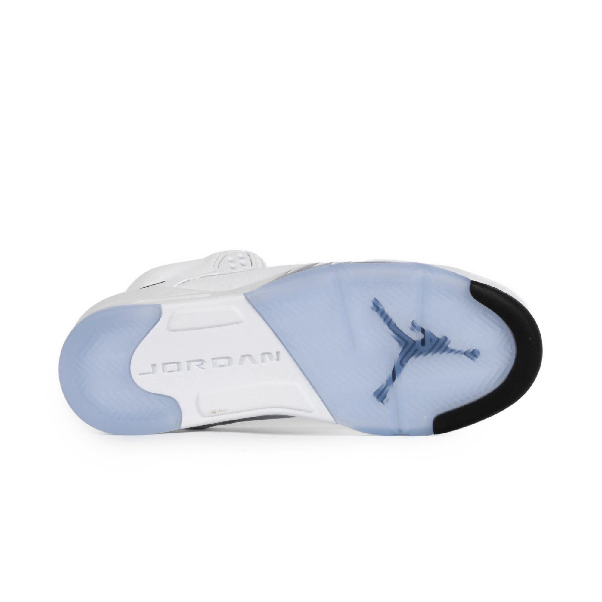 Nike Air Jordan 5 Retro "White Metallic" (GS) White/Black/Metallic Silver HQ7980-103 - Image 8