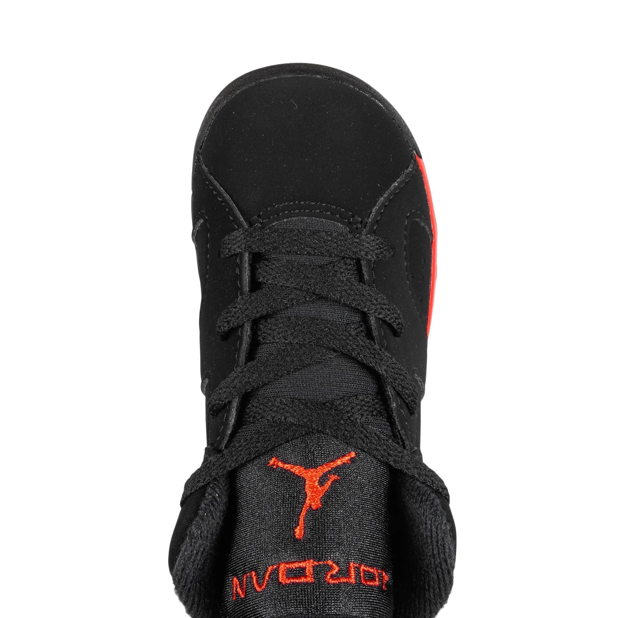 Nike Jordan 6 Retro (TD) Black/Lt Crimson IQ1280-001 - Image 3