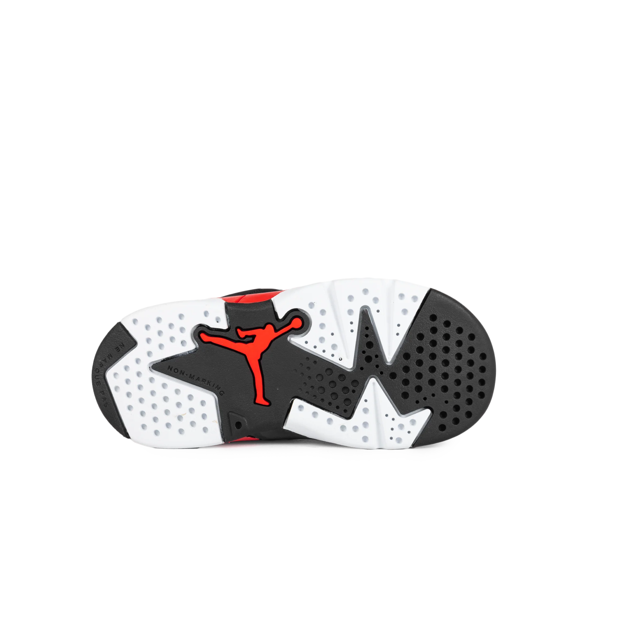 Nike Jordan 6 Retro (TD) Black/Lt Crimson IQ1280-001 - Image 7