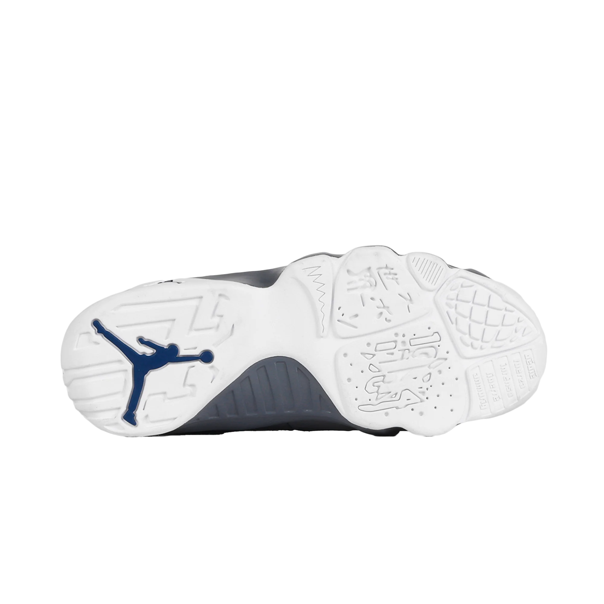 Nike Air Jordan 9 Retro (GS) White/French Blue/Flint Grey HV4574-100 - Image 9