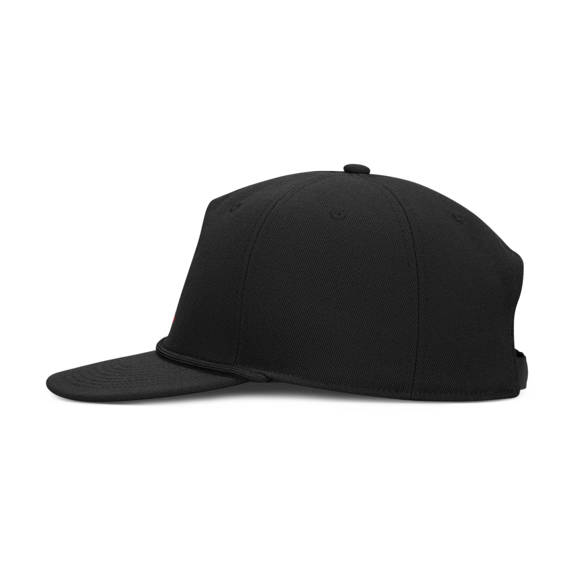 Nike Air Jordan Flight Club Pro Unstructured Flat Bill Hat Black/Black IF3499-010 - Image 5