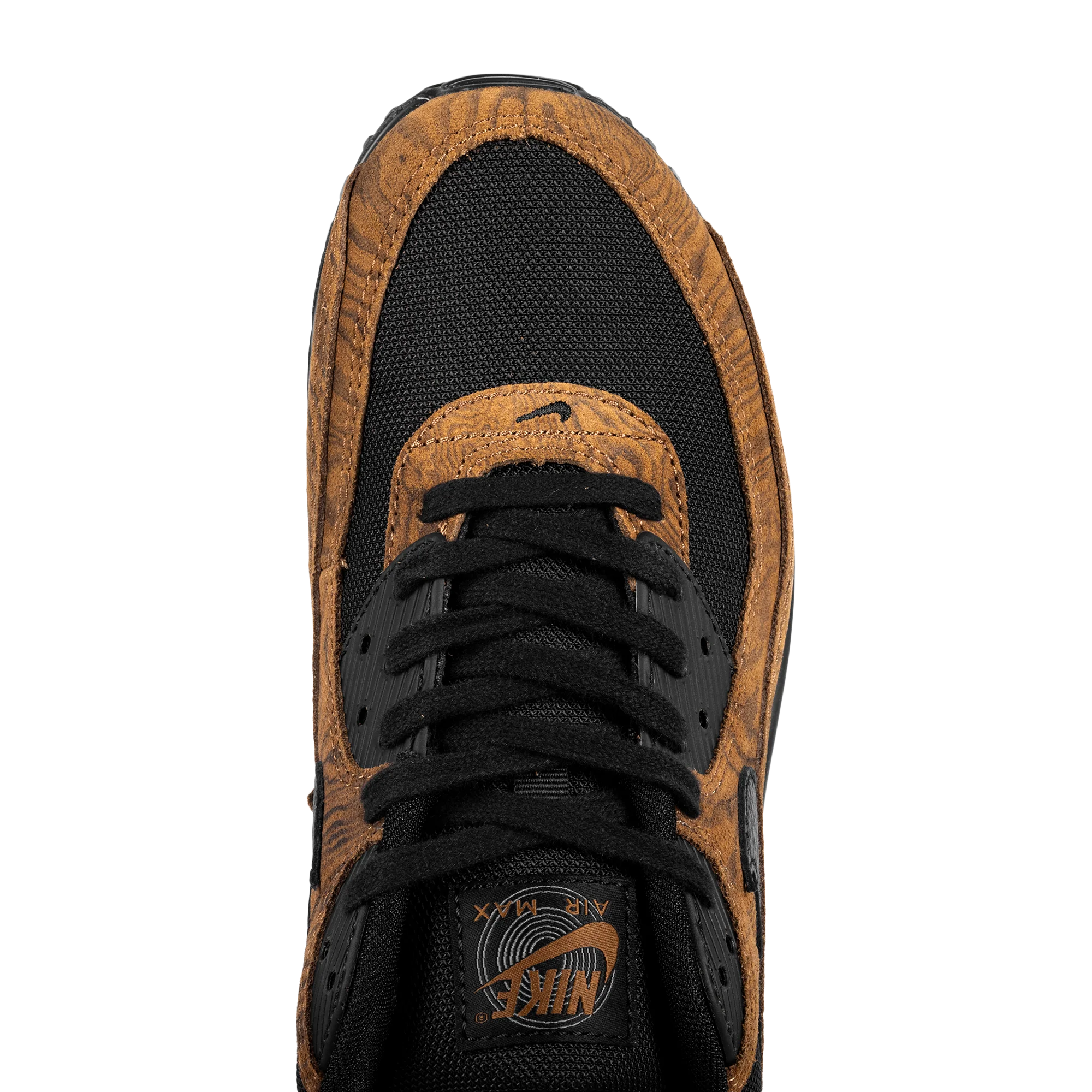 Nike Air Max 90 Premium Lt British Tan/Black/Velvet Brown IQ0283-281 - Image 6