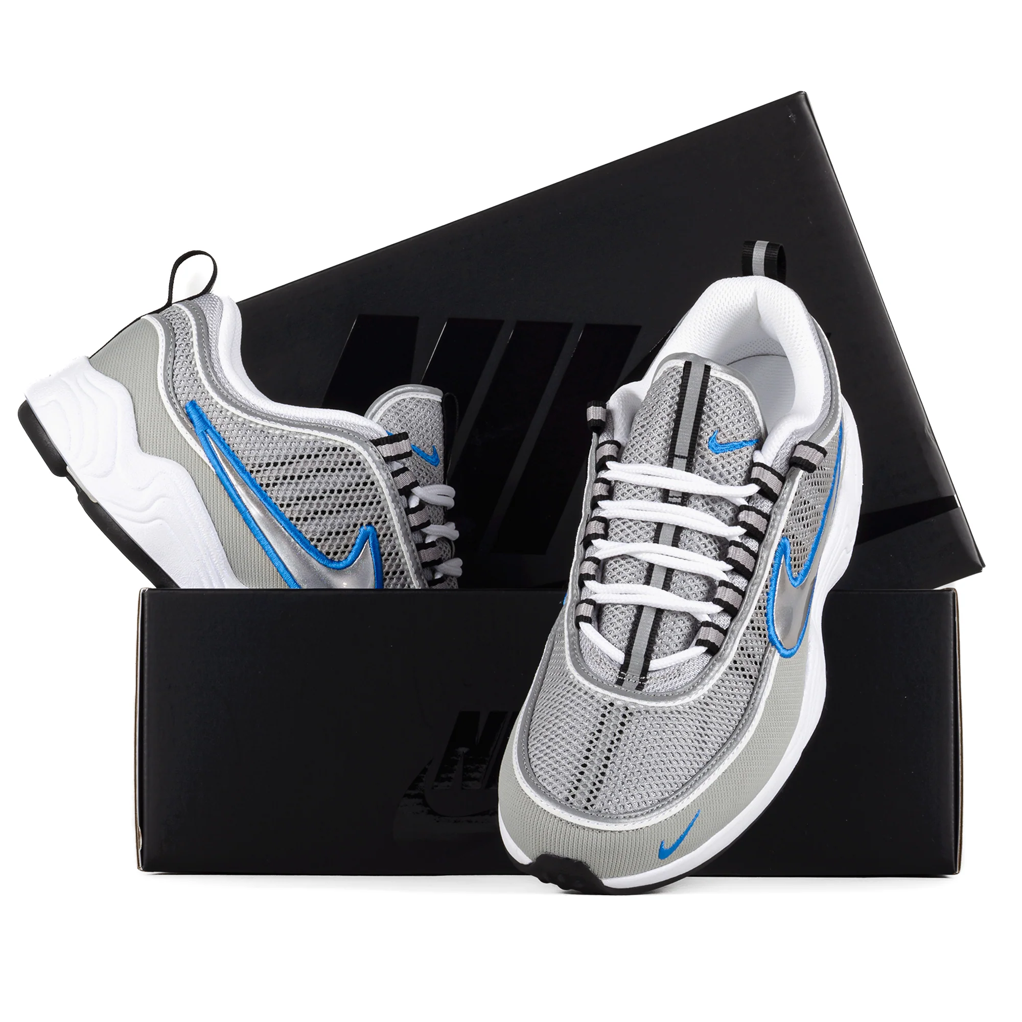Nike Air Zoom Spiridon SP Metallic Silver/Metallic Silver/White HF9117-003 - Image 3