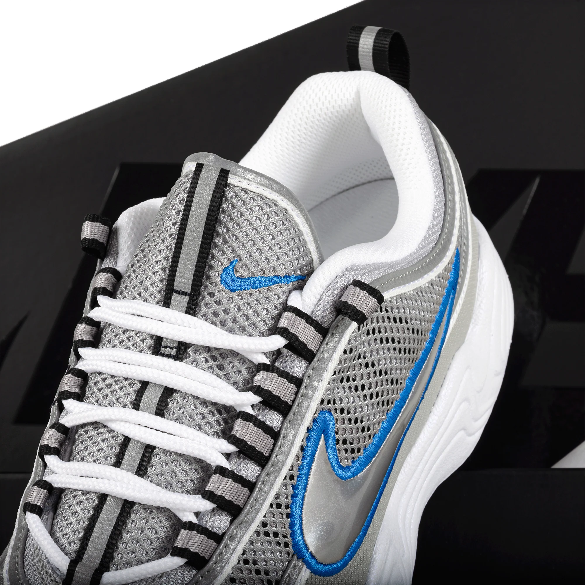Nike Air Zoom Spiridon SP Metallic Silver/Metallic Silver/White HF9117-003 - Image 5