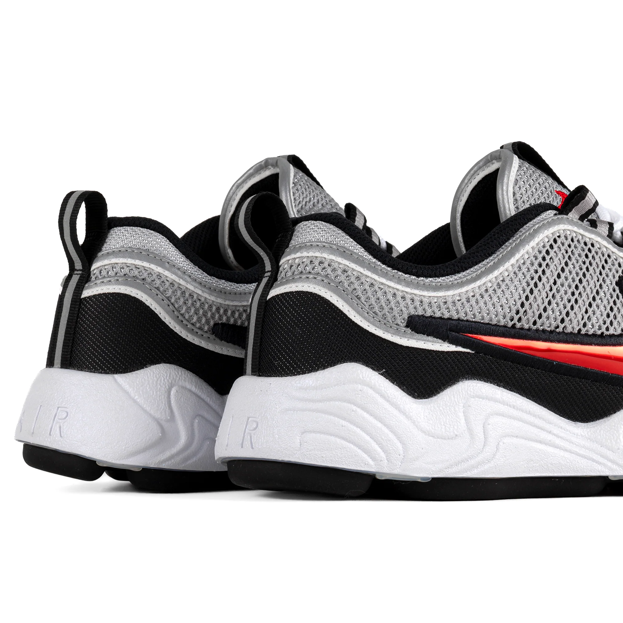 Nike Air Zoom Spiridon SP Metallic Silver/Sport Red/Black/White HF9117-001 - Image 6