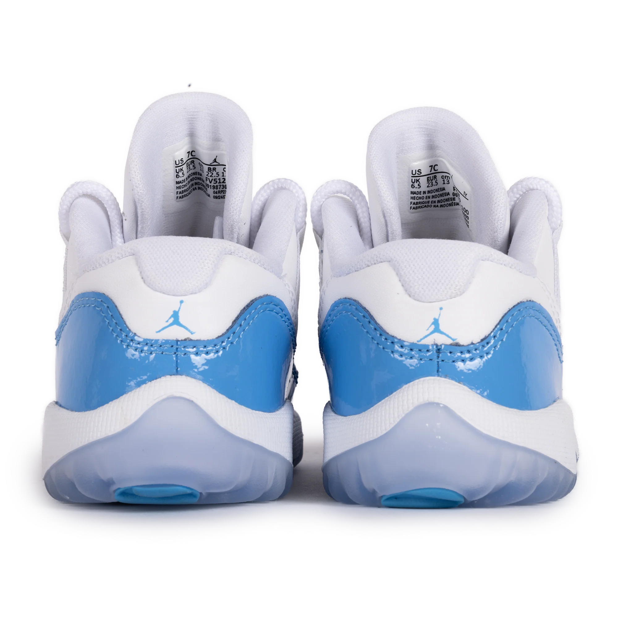 Nike Jordan 11 Retro Low "University Blue" (TD) White/University Blue/Black FV5120-100 - Image 4