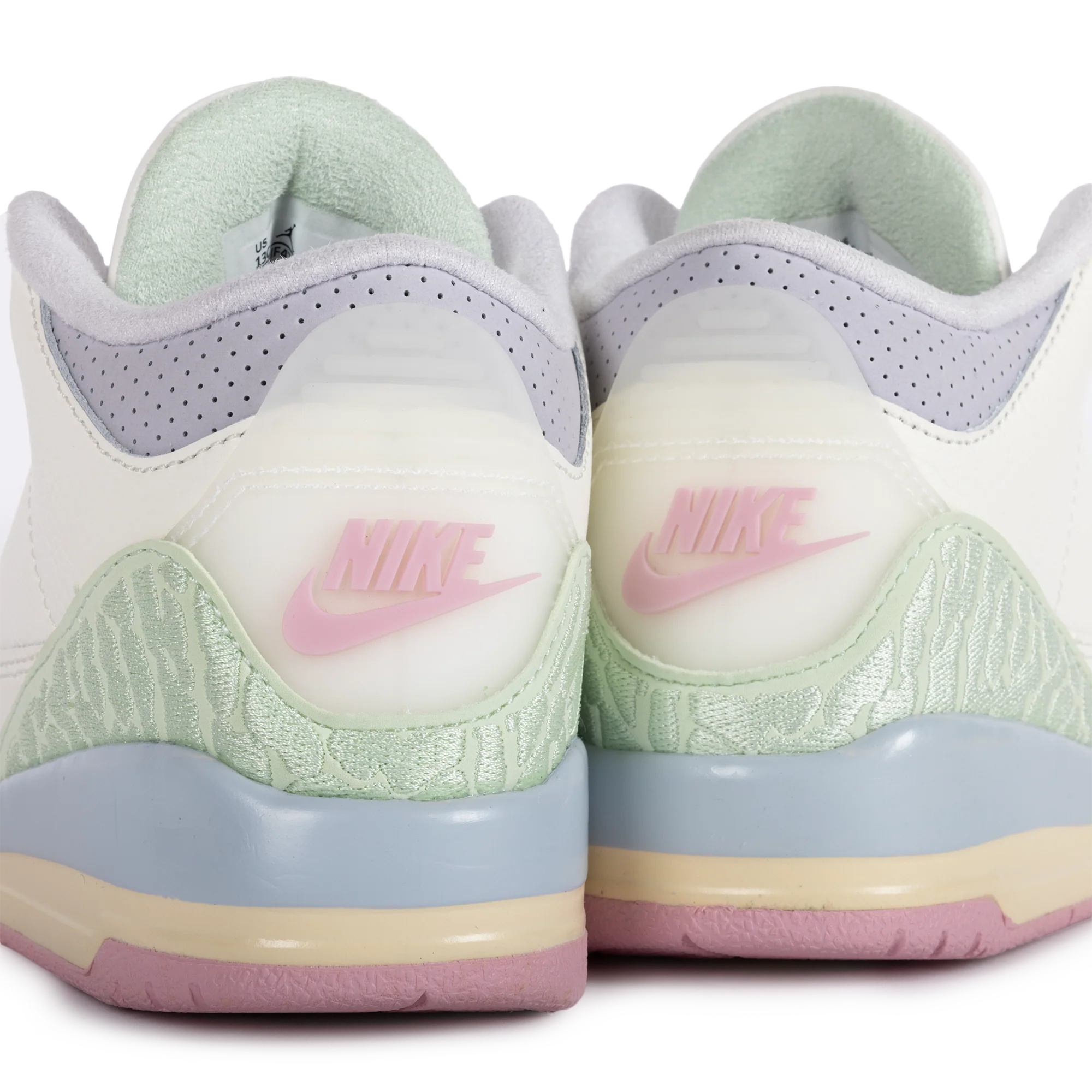 Nike Jordan 3 Retro OG "Spring Is In The Air" (PS) Sail/Aura/Jade Aura/Iris Whisper IF4757-100 - Image 3