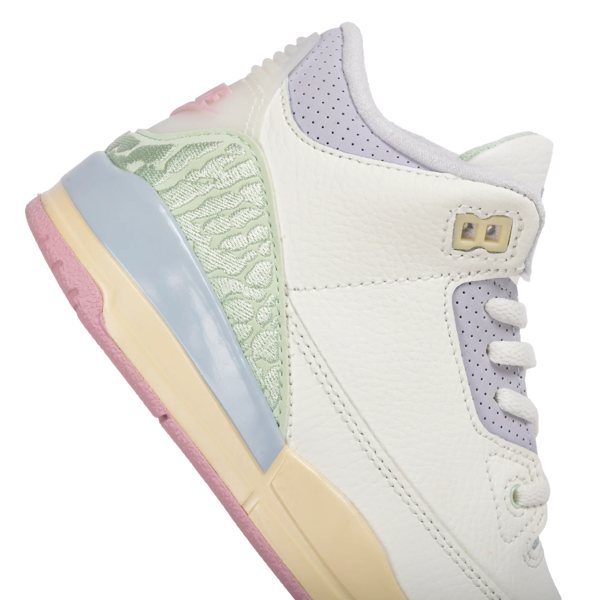 Nike Jordan 3 Retro OG "Spring Is In The Air" (PS) Sail/Aura/Jade Aura/Iris Whisper IF4757-100 - Image 4