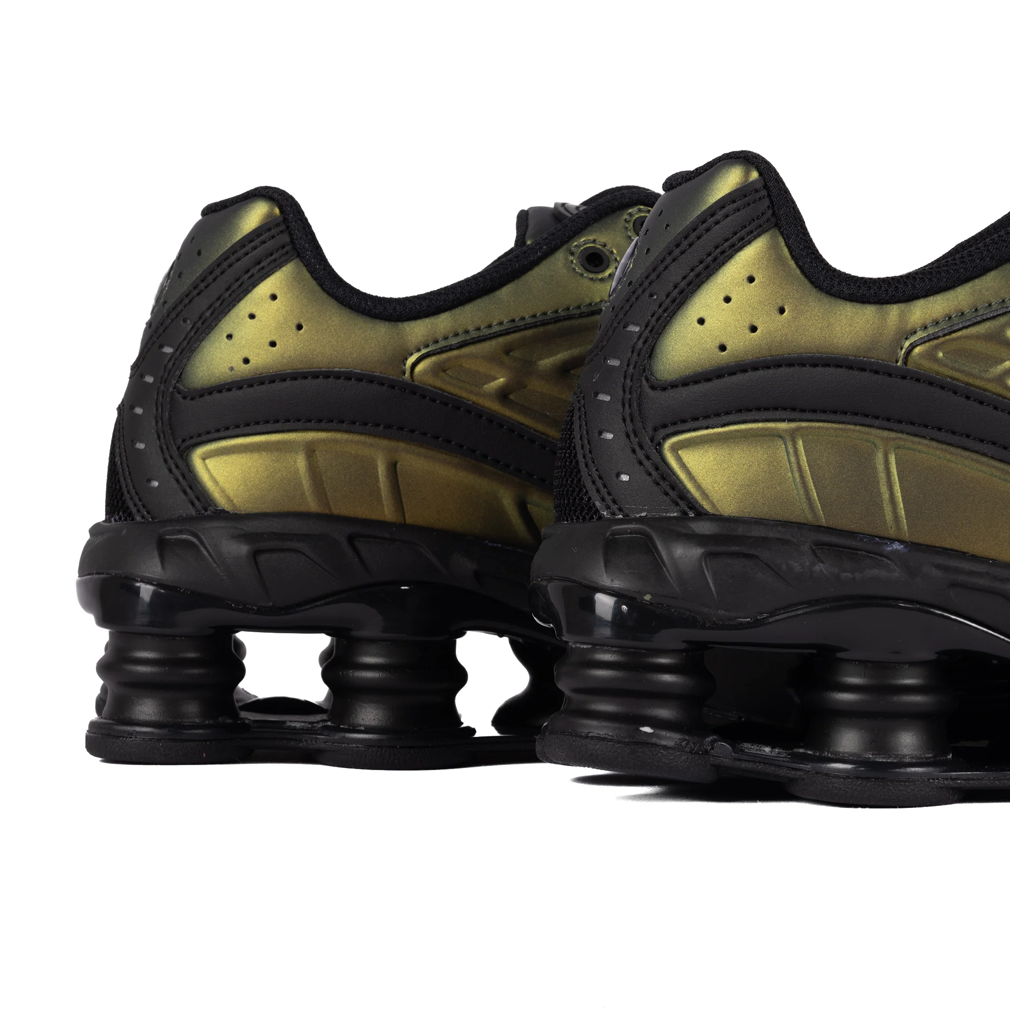 Nike Shox Ride 2 Black/Black/Olive Flak/Metallic Silver IH4468-001 - Image 3