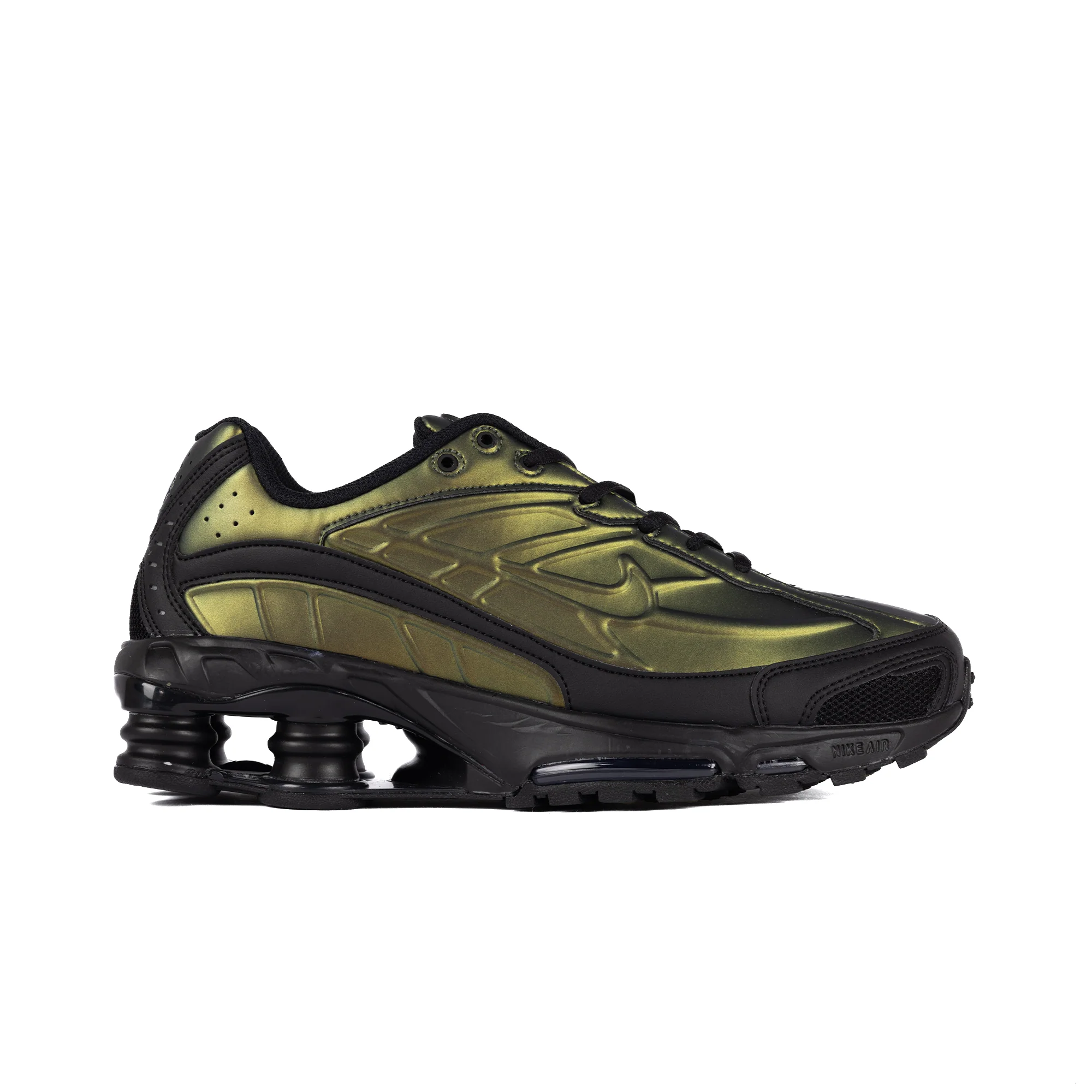 Nike Shox Ride 2 Black/Black/Olive Flak/Metallic Silver IH4468-001 - Image 5
