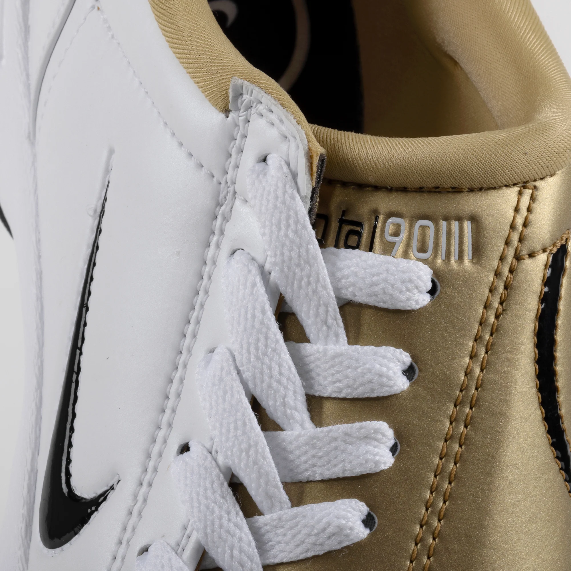 Nike T90 SP White/Black/Metallic Gold HJ9351-101 - Image 3